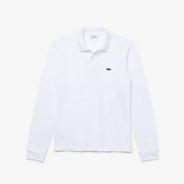 Lacoste Long Sleeve Embroidered Polo Shirt