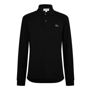 Lacoste Long Sleeve Embroidered Polo Shirt