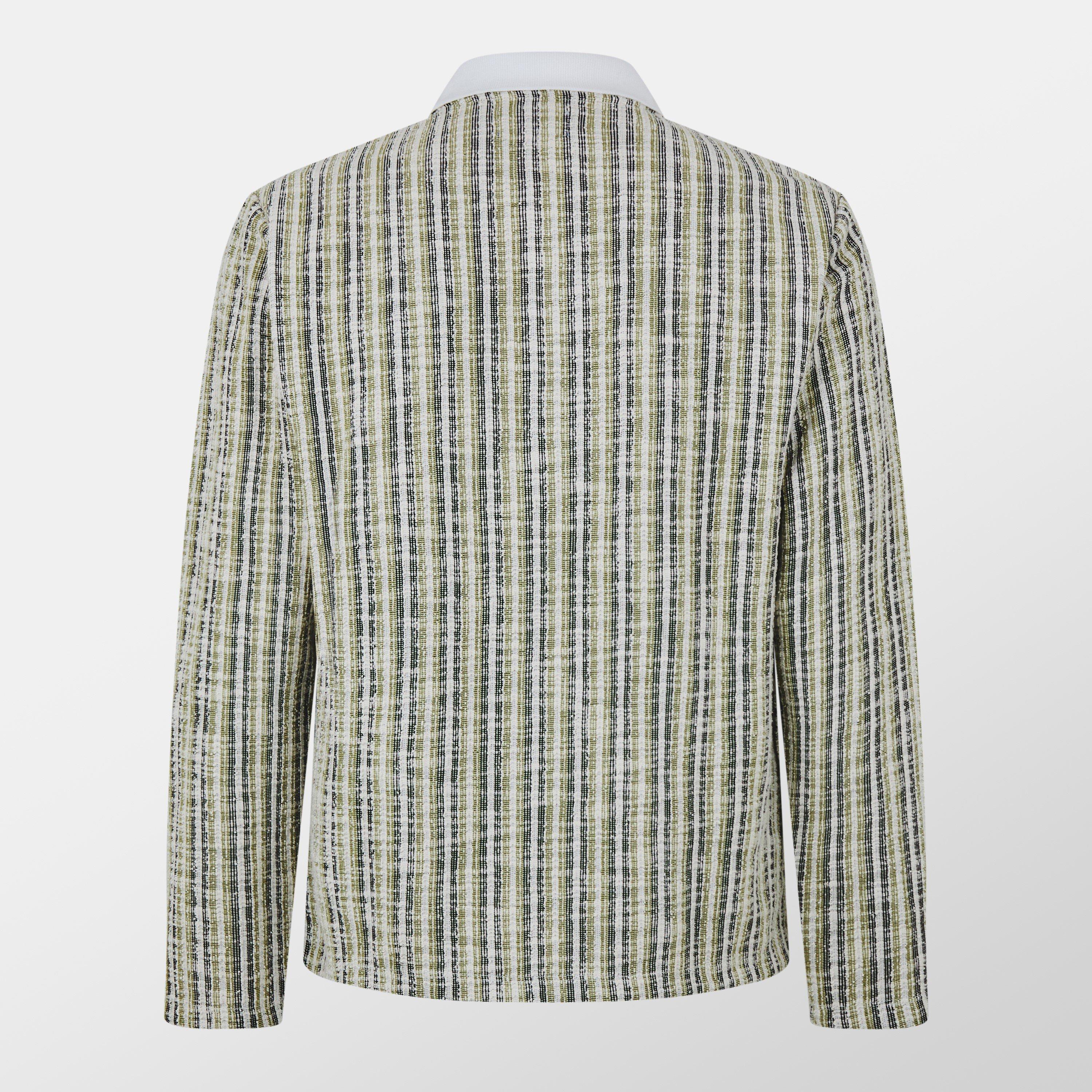 Antikes Weiß - Jack and Jones - Long-Sleeve Polo Shirt - 2