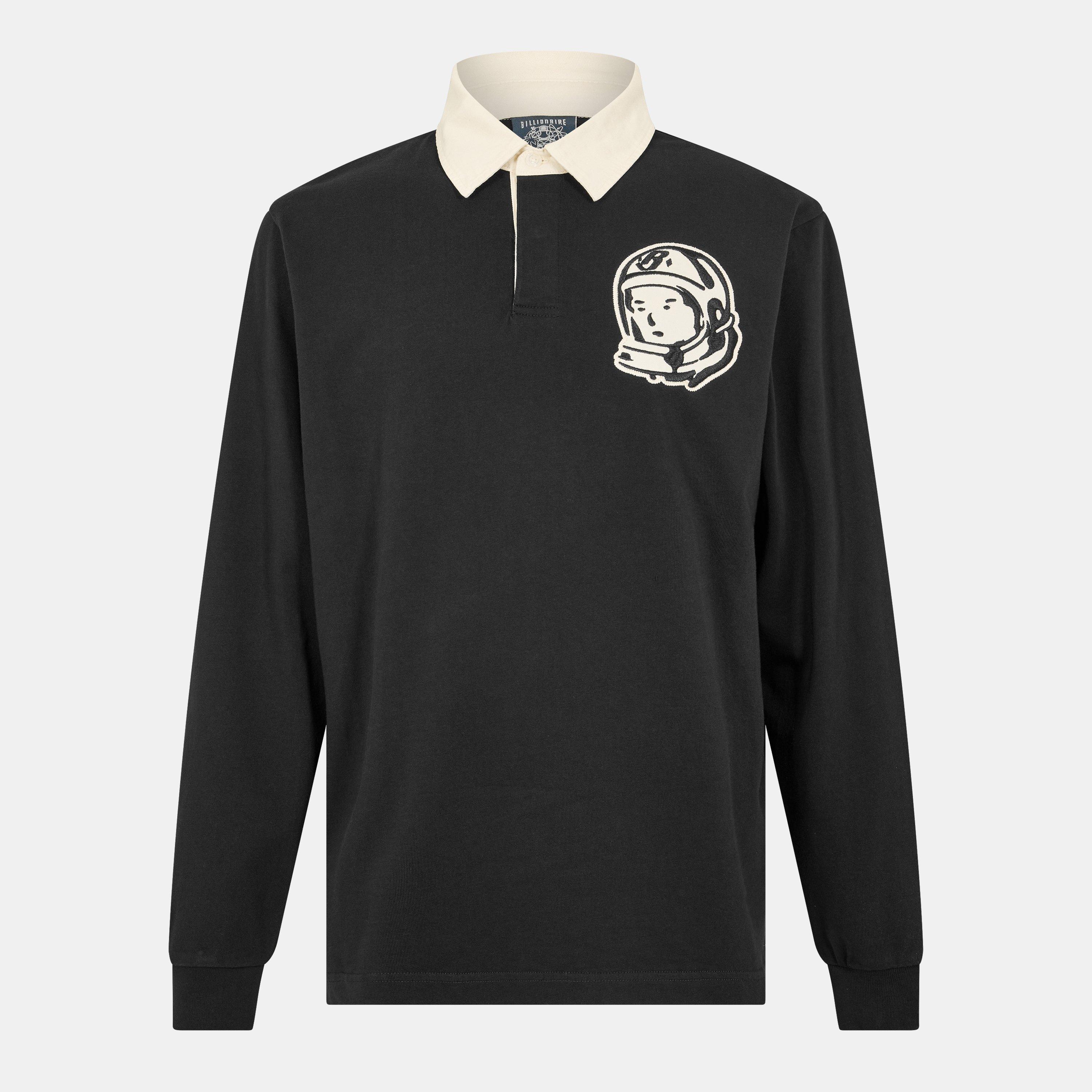 Billionaire Boys Club Men's Black Bbc Astro Ptch Polo Sn62