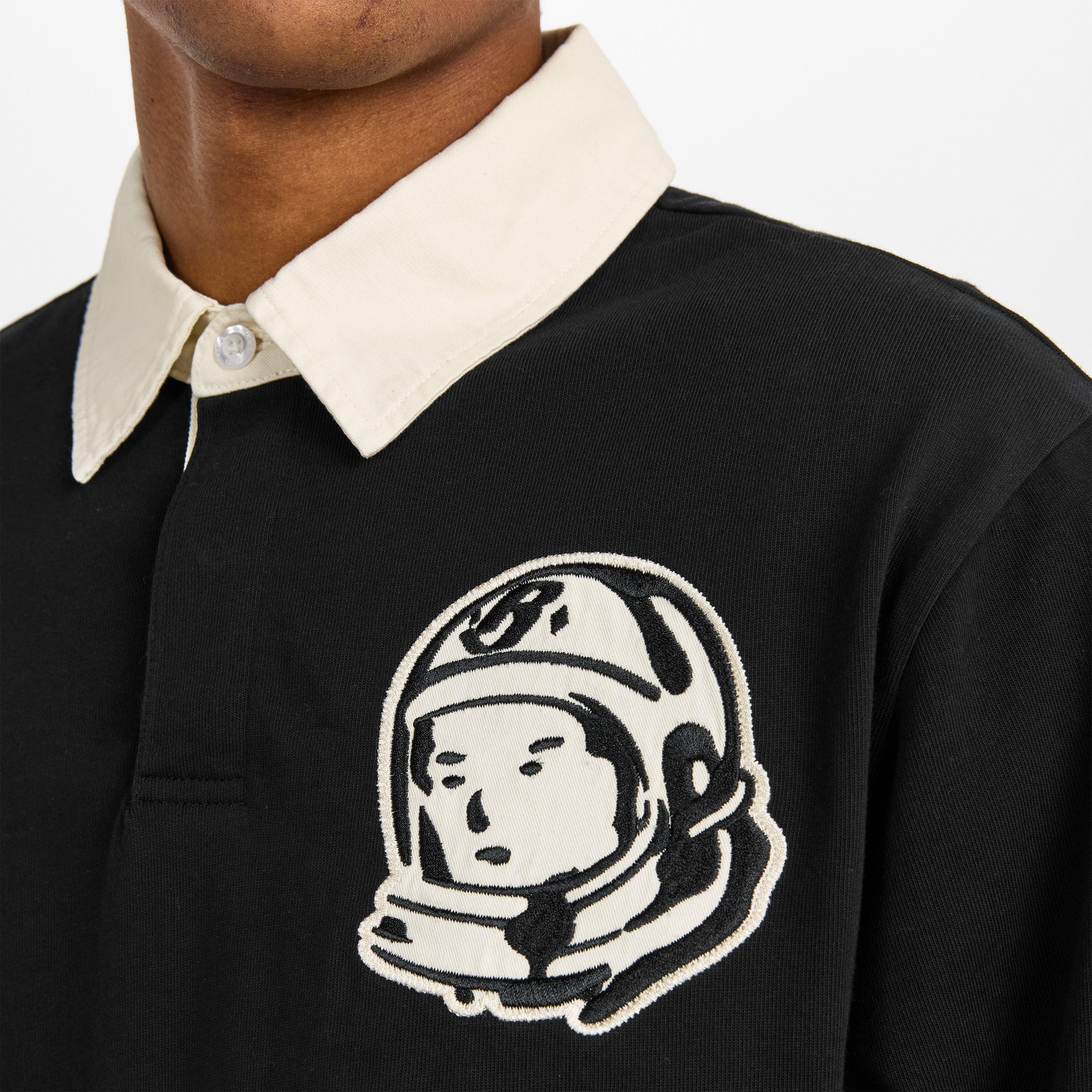 Black - Billionaire Boys Club - Men's Astro Ptch Long Sleeve Polo Shirt - 5