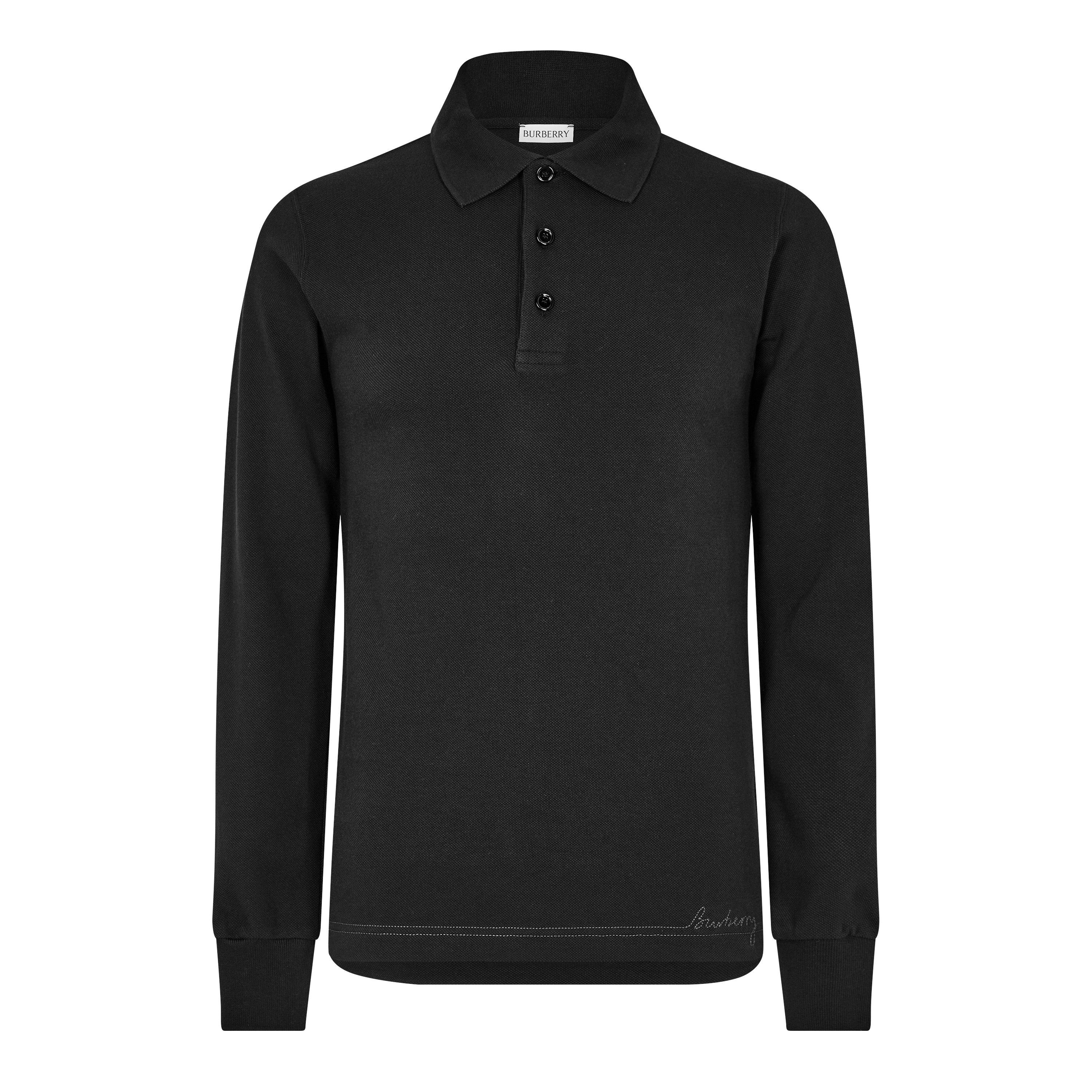 Black - Burberry - Polo Top - 5
