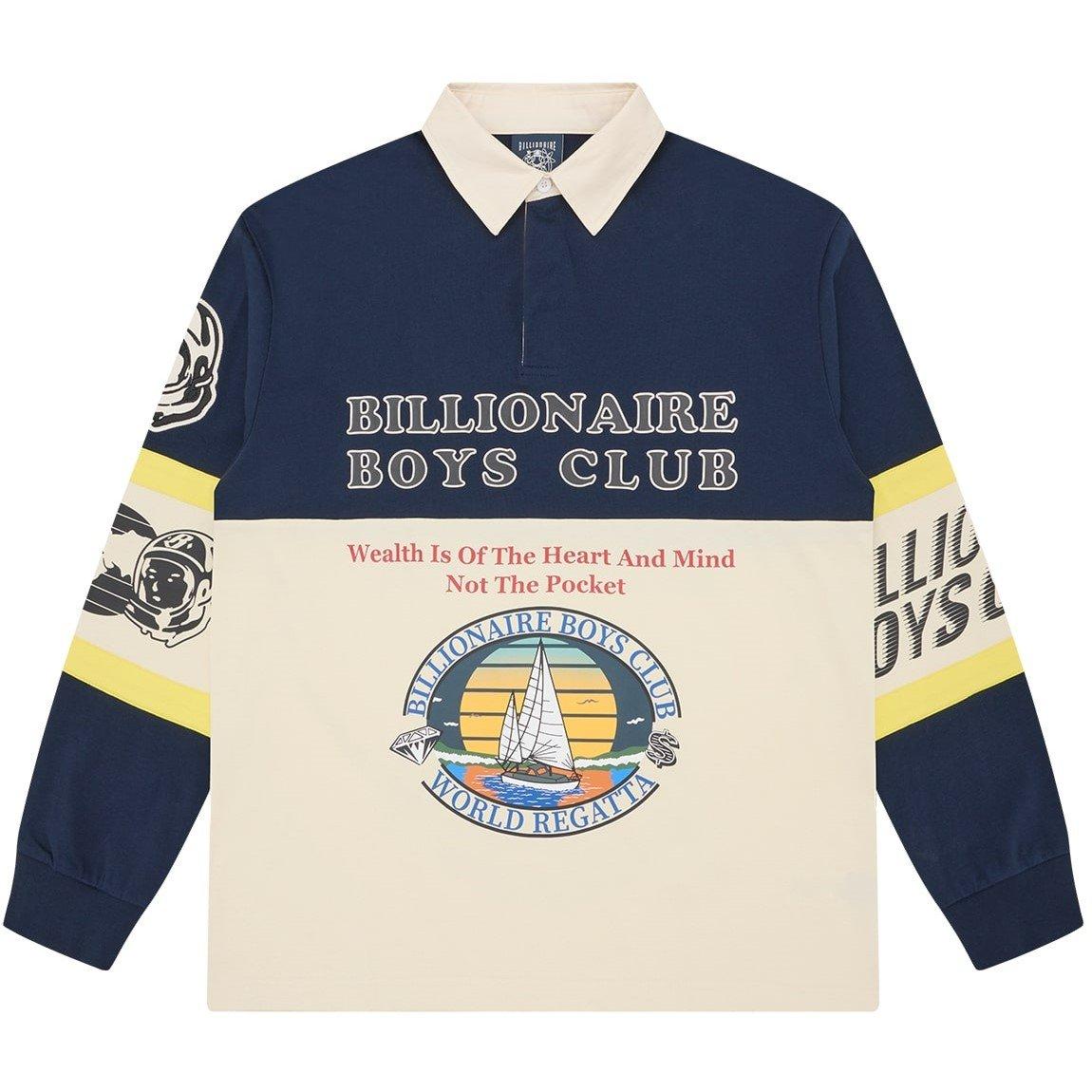 Multi Check - Billionaire Boys Club - Men's Long Sleeve Polo Shirt - 1