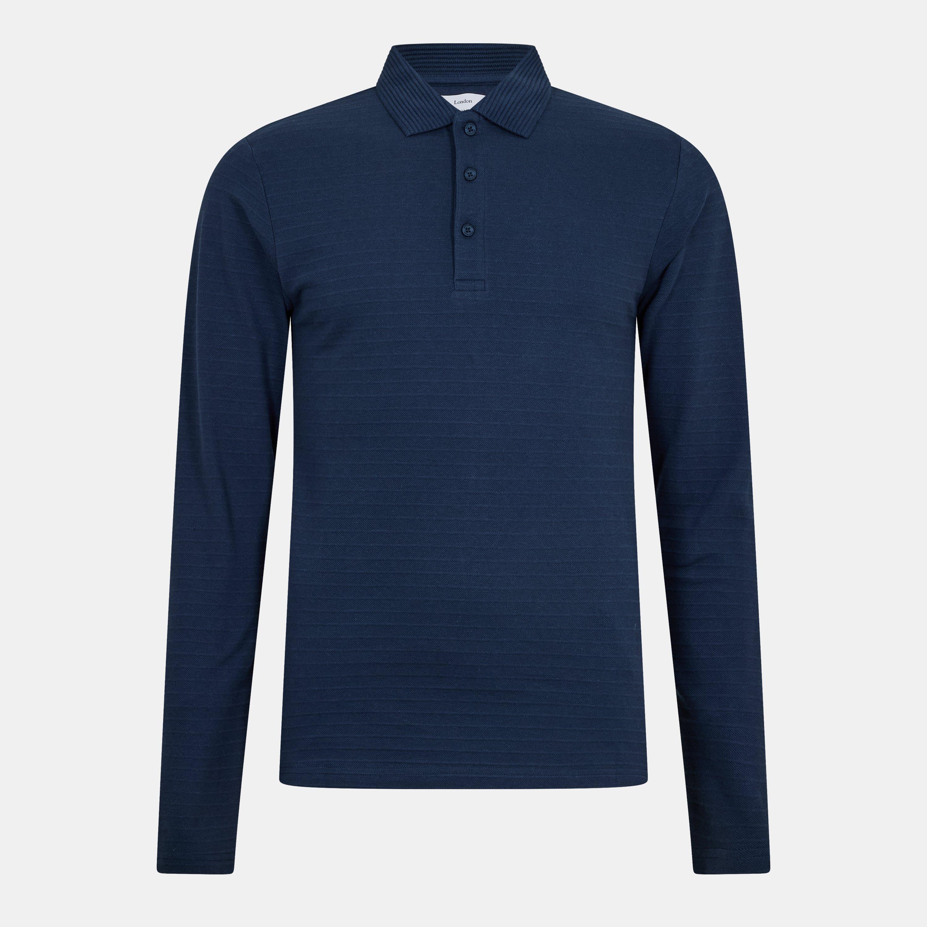 мъжко 's Albery Long Sleeve Polo Shirt