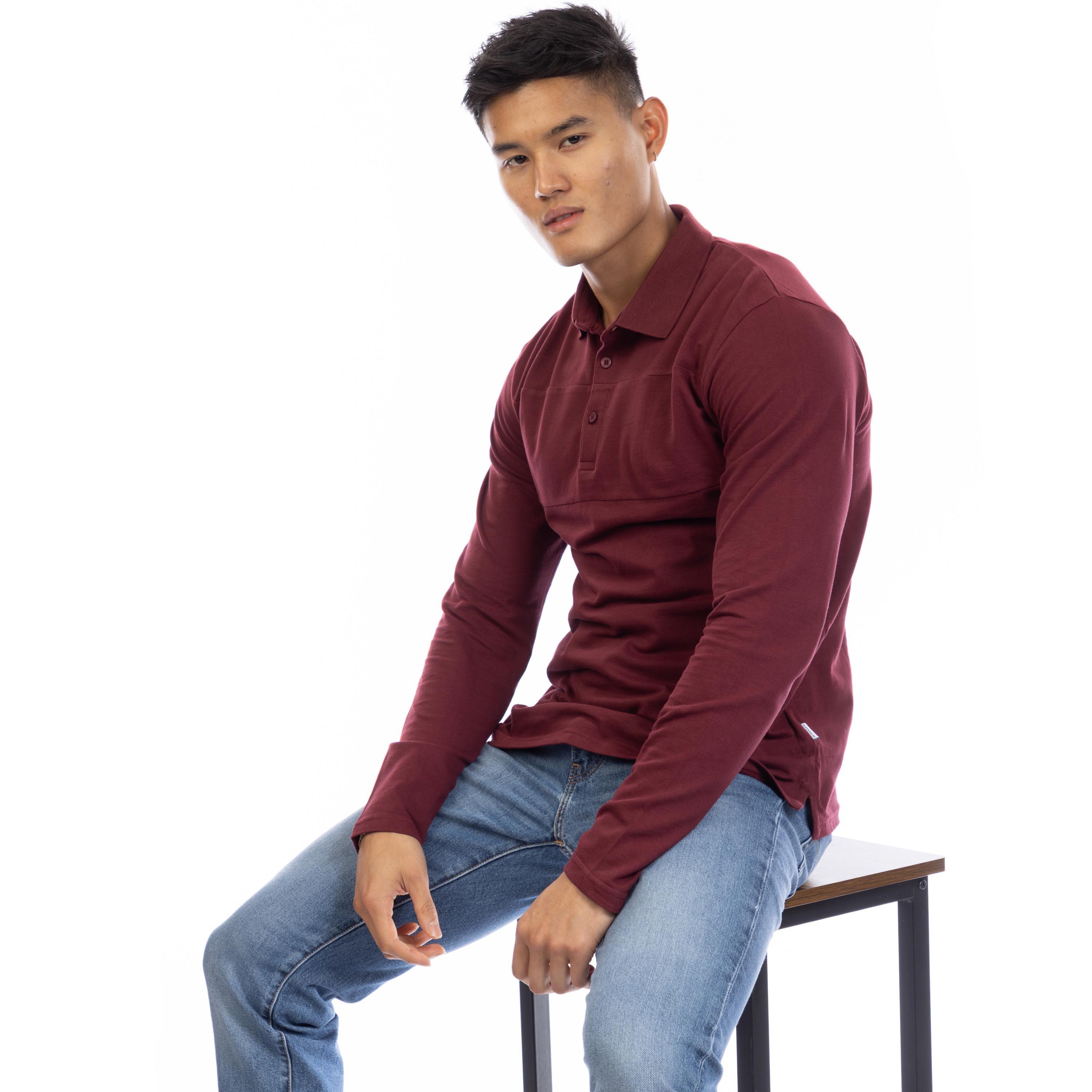 Burgundy - Peter Werth - W Noaks Polo Sn99 - 4