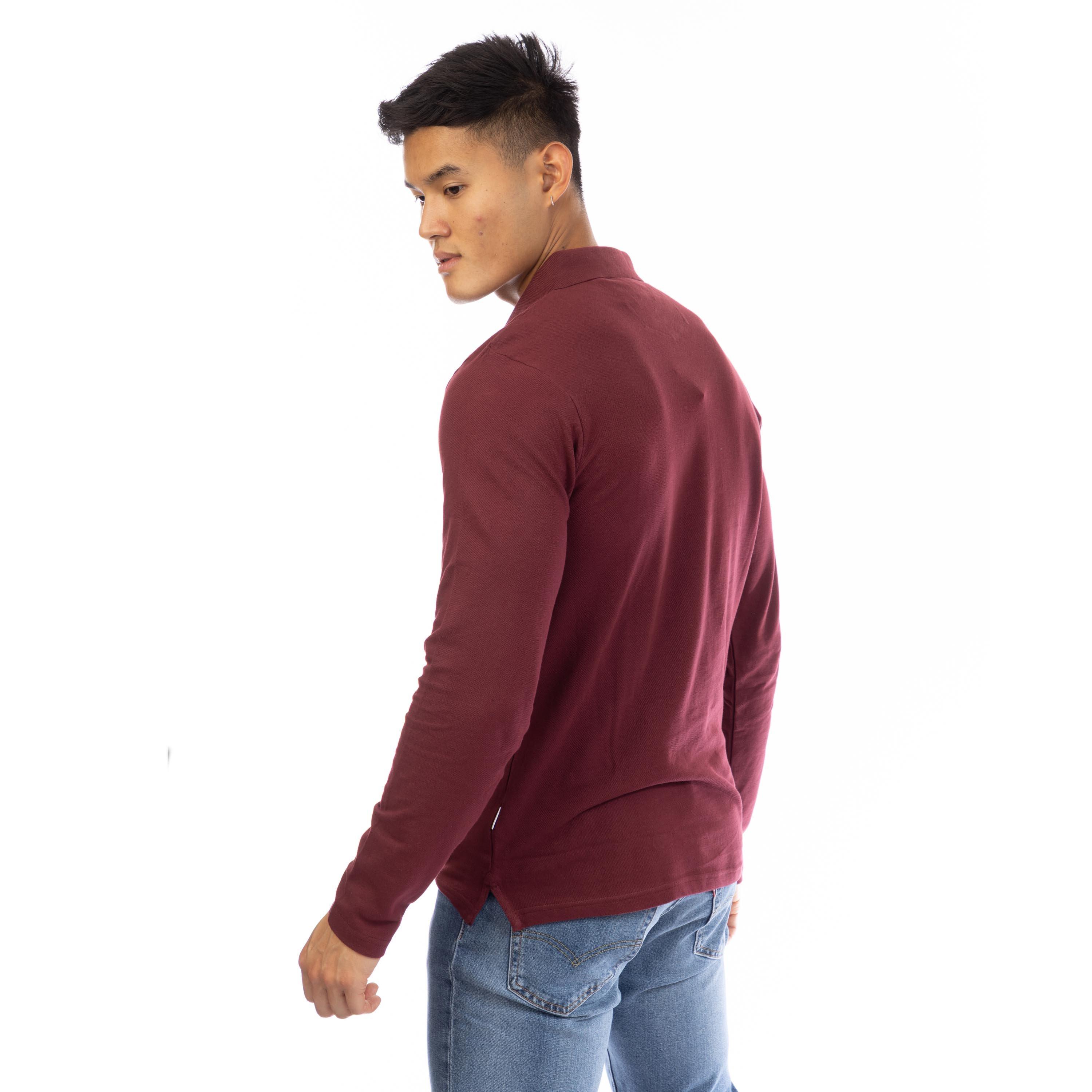 Burgundy - Peter Werth - W Glasby Polo Sn99 - 3