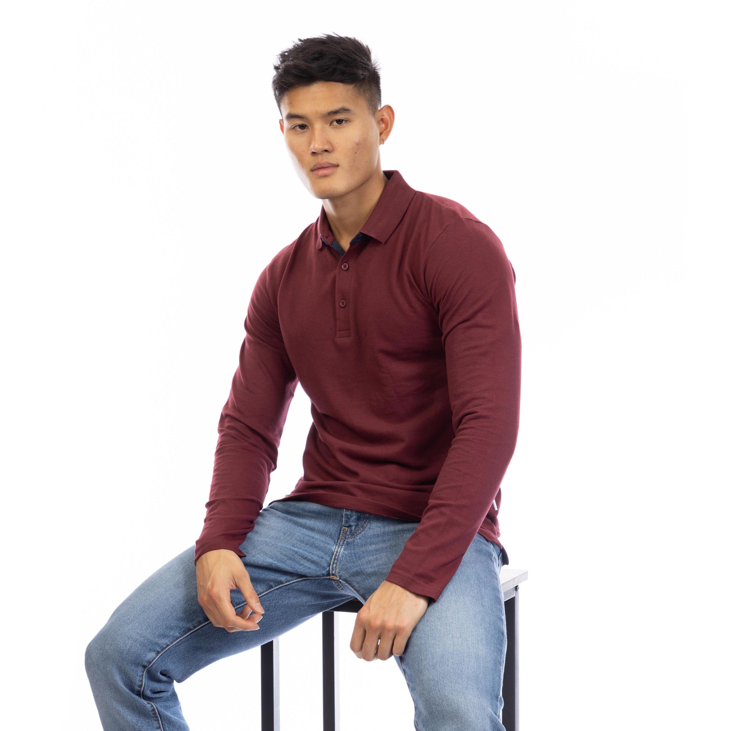 Burgundy - Peter Werth - W Glasby Polo Sn99 - 4