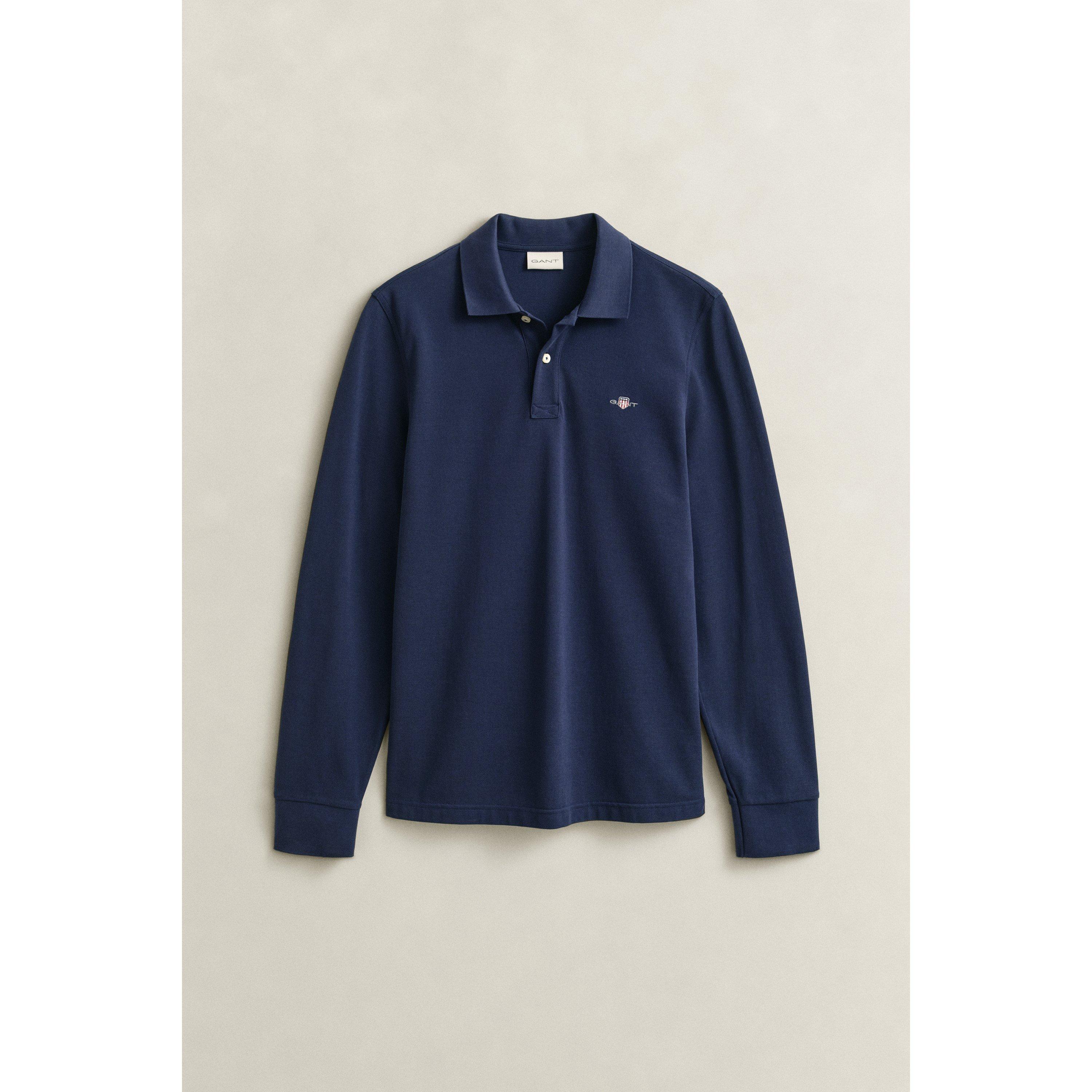 Even Blue 433 - Gant - Gant LS Rugby Polo Sn64 - 1