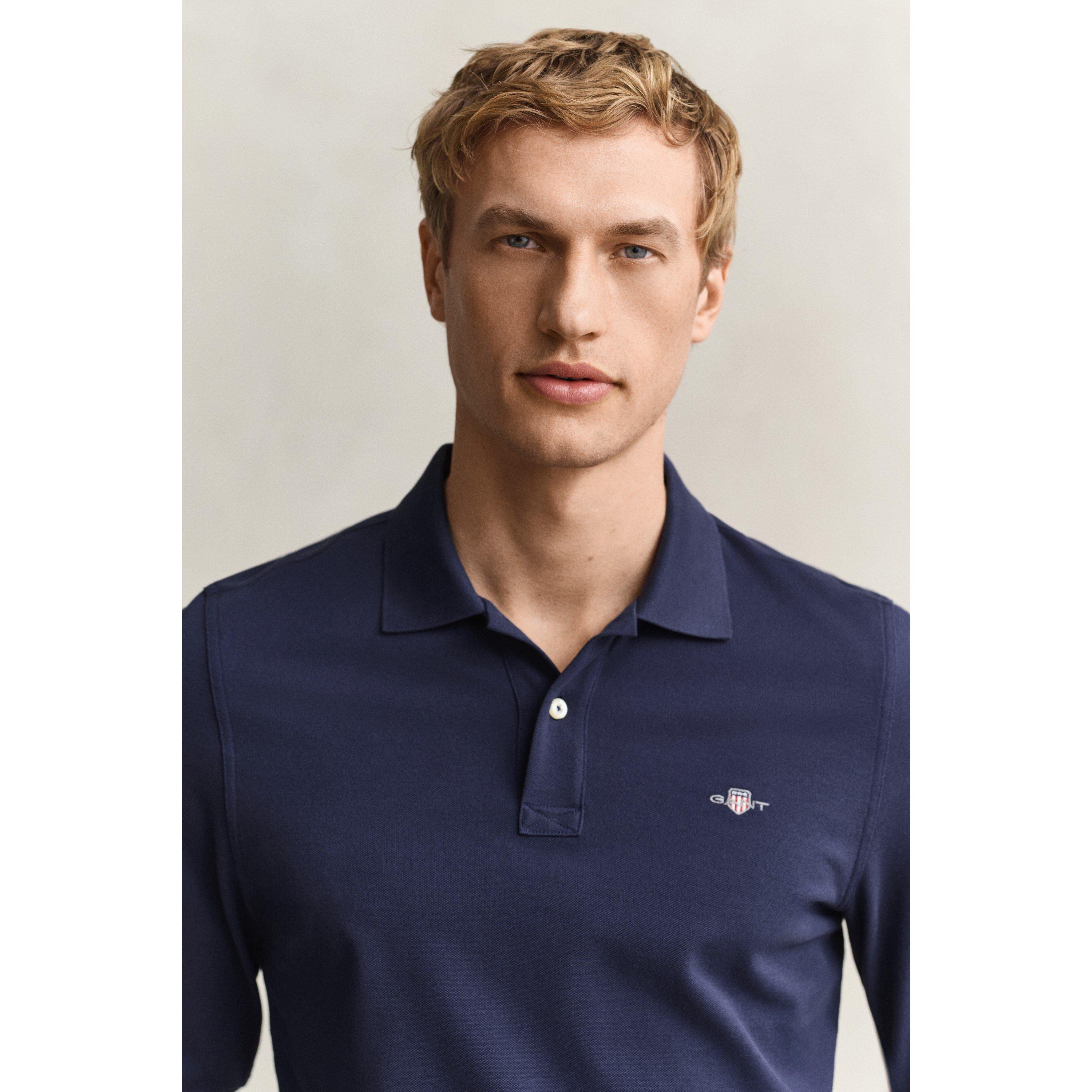 Even Blue 433 - Gant - Gant LS Rugby Polo Sn64 - 4