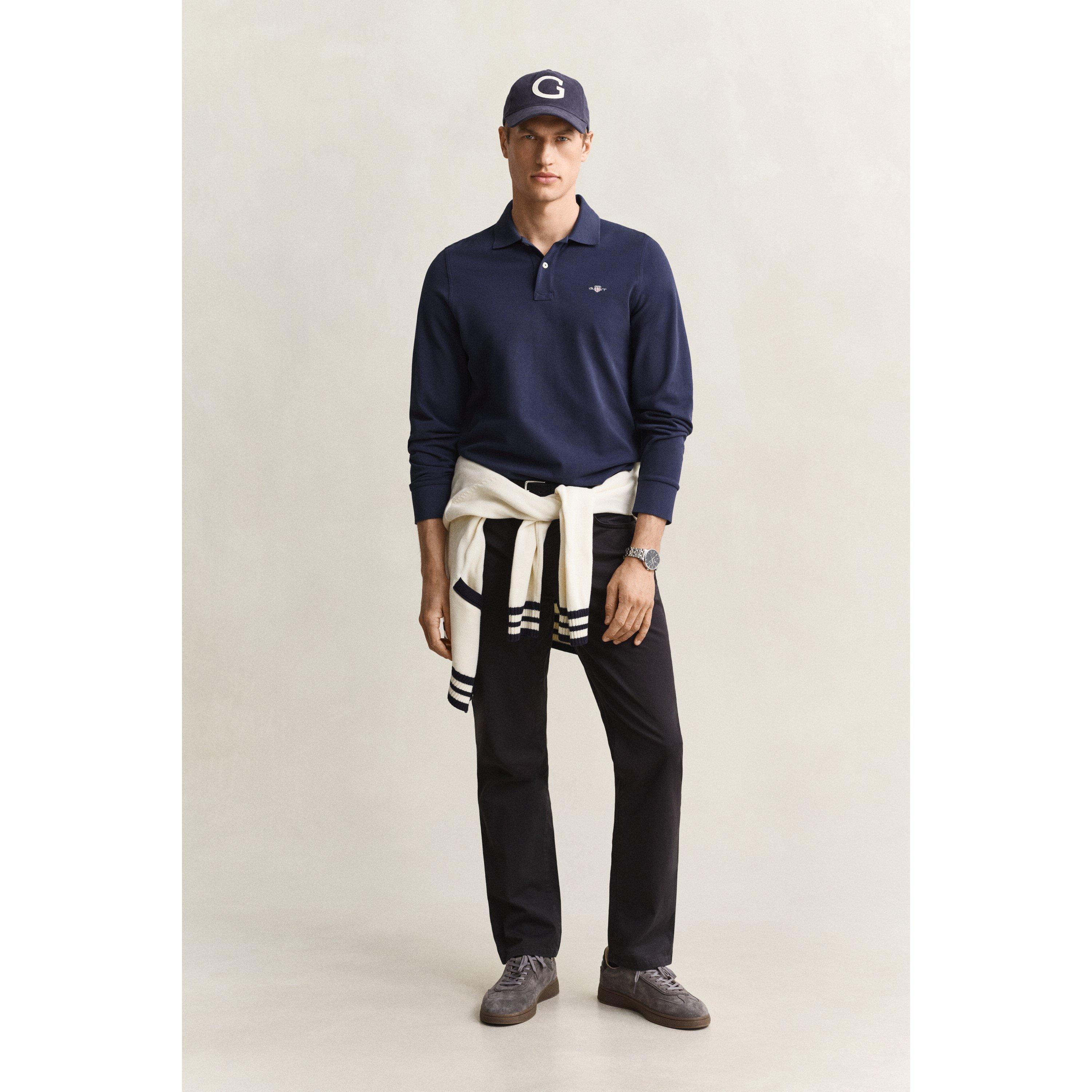Even Blue 433 - Gant - Gant LS Rugby Polo Sn64 - 5
