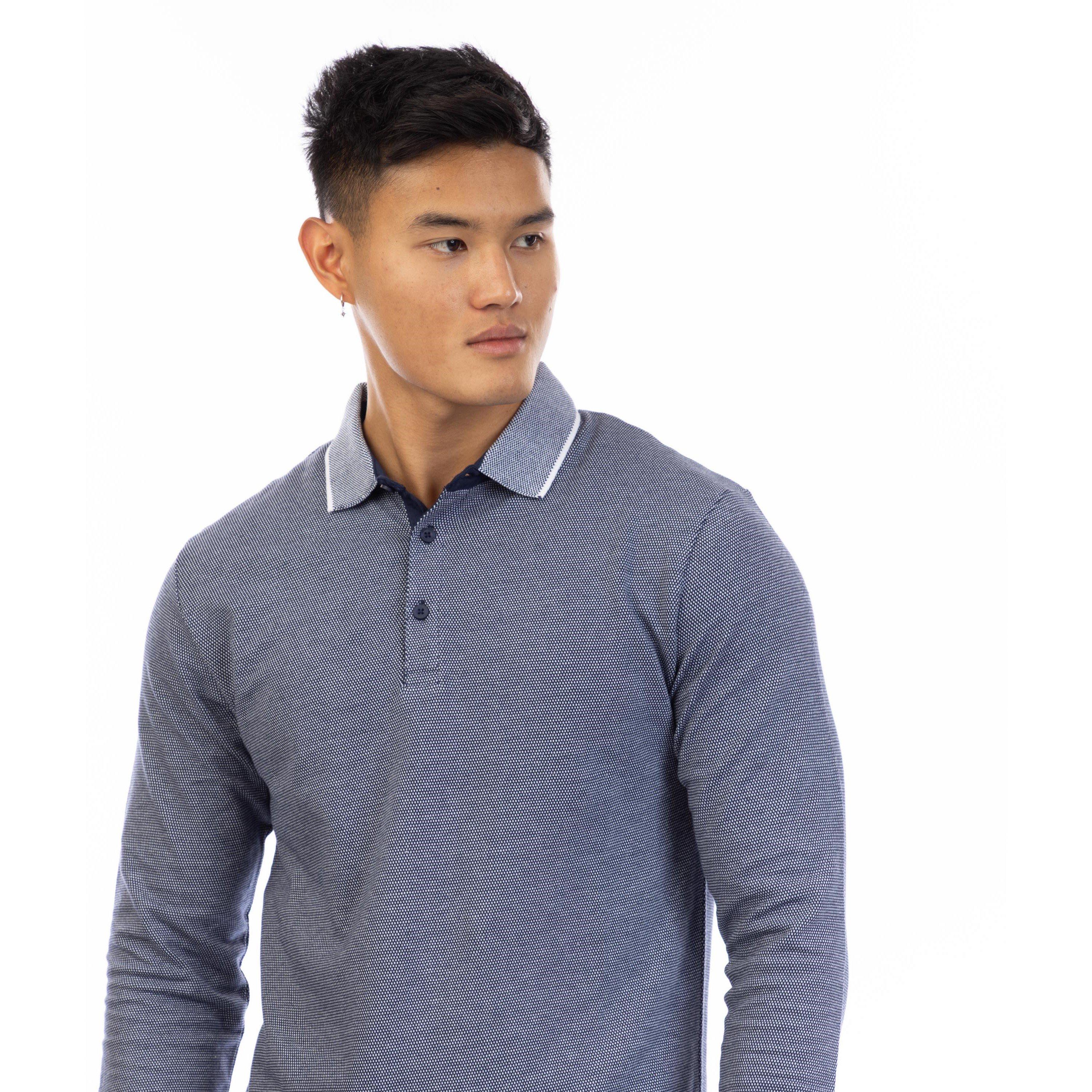 Navy/White - Peter Werth - W Needham Polo Sn99 - 2