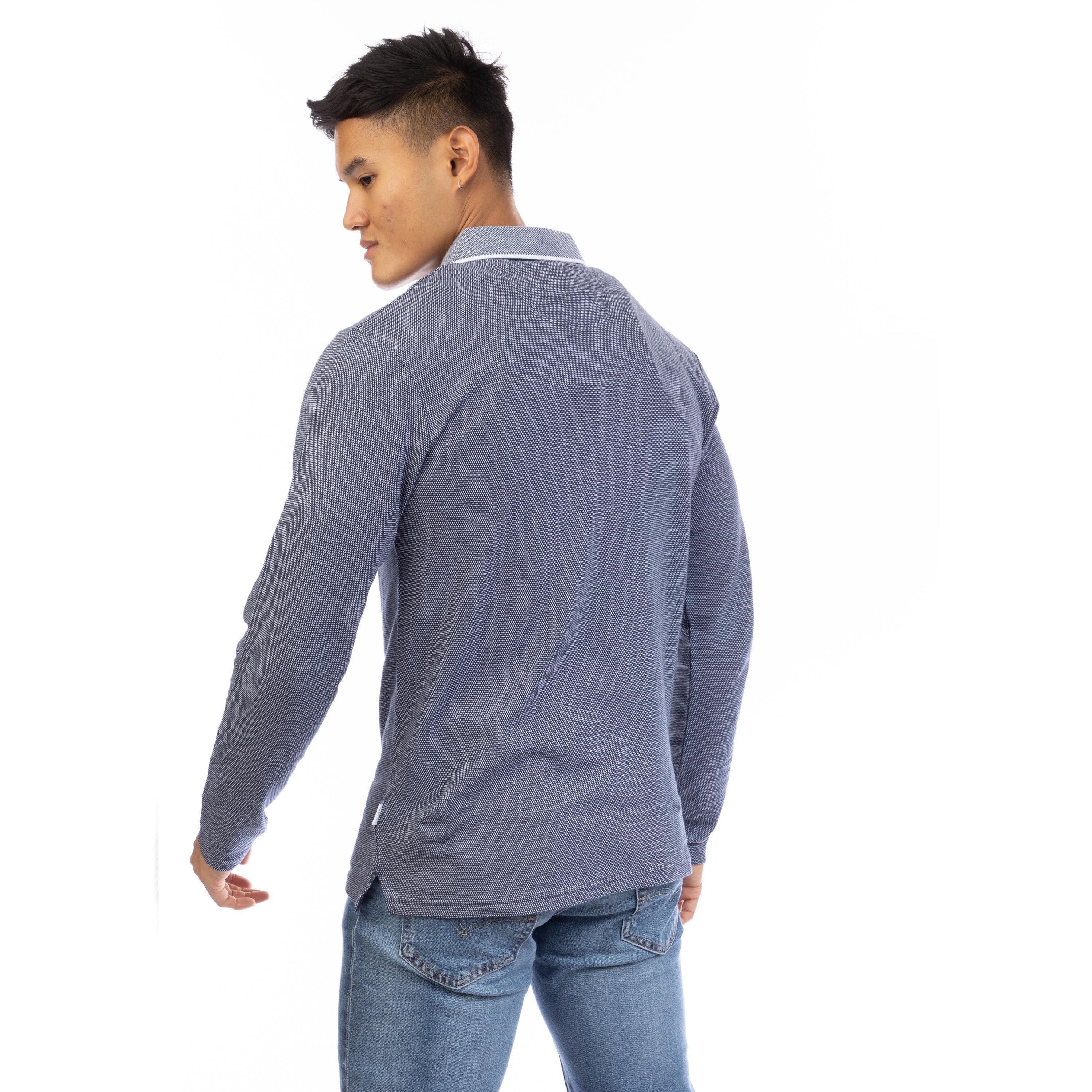 Navy/White - Peter Werth - W Needham Polo Sn99 - 3