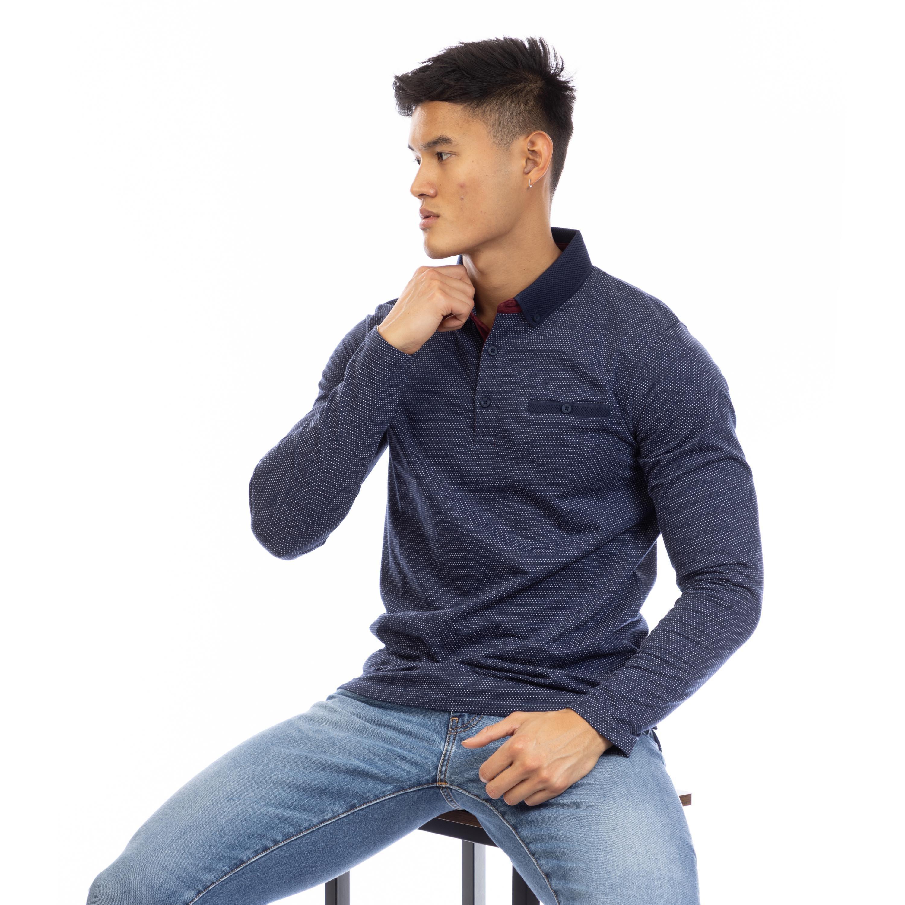 Navy - Peter Werth - W Ellstn Polo Sn99 - 4