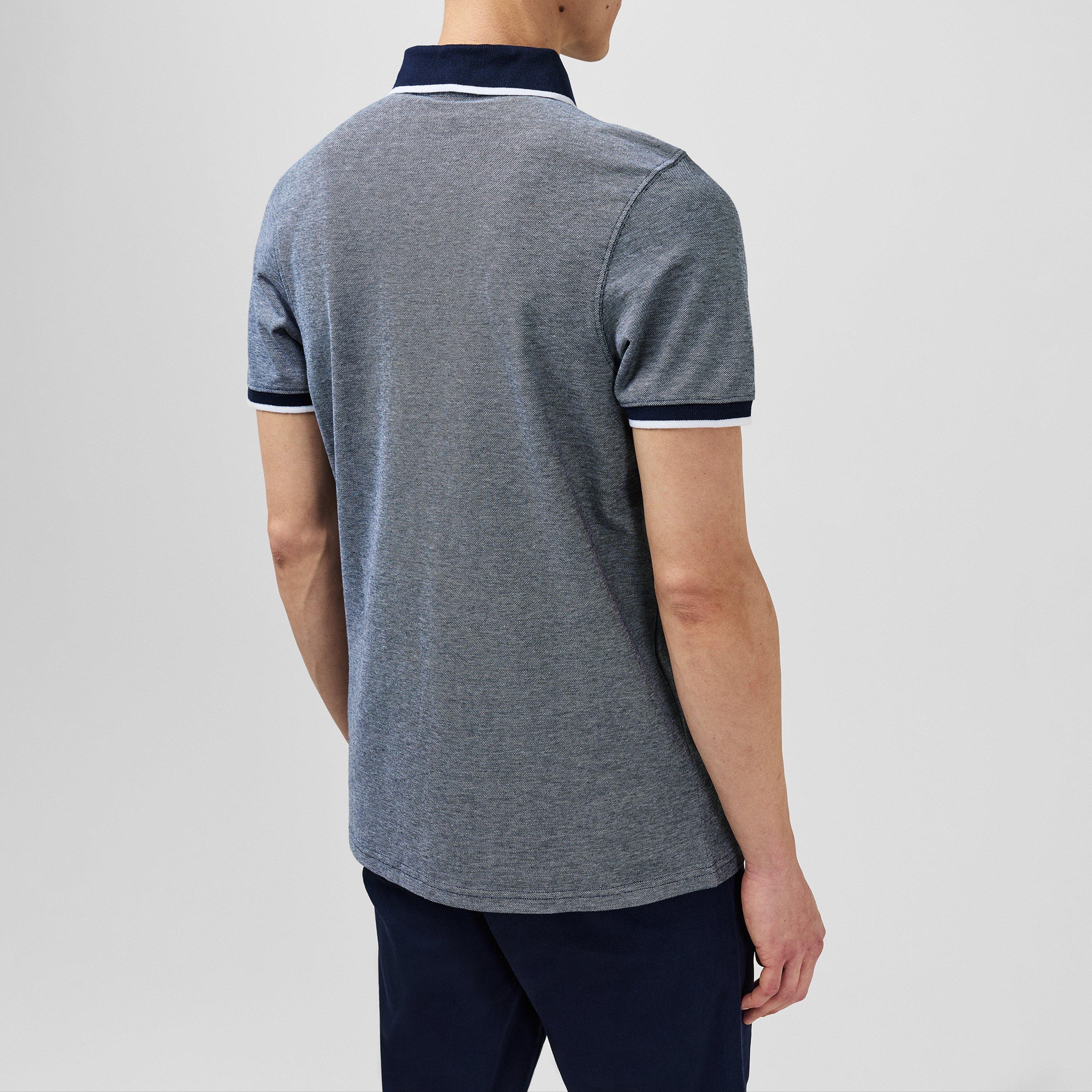 Navy/White - SoulCal - Pique Polo Shirt Mens - 4