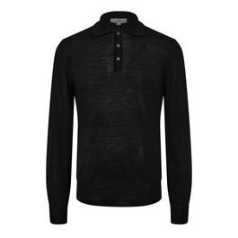 Canali Merino Polo Shirt