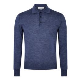 Canali Merino Polo Shirt