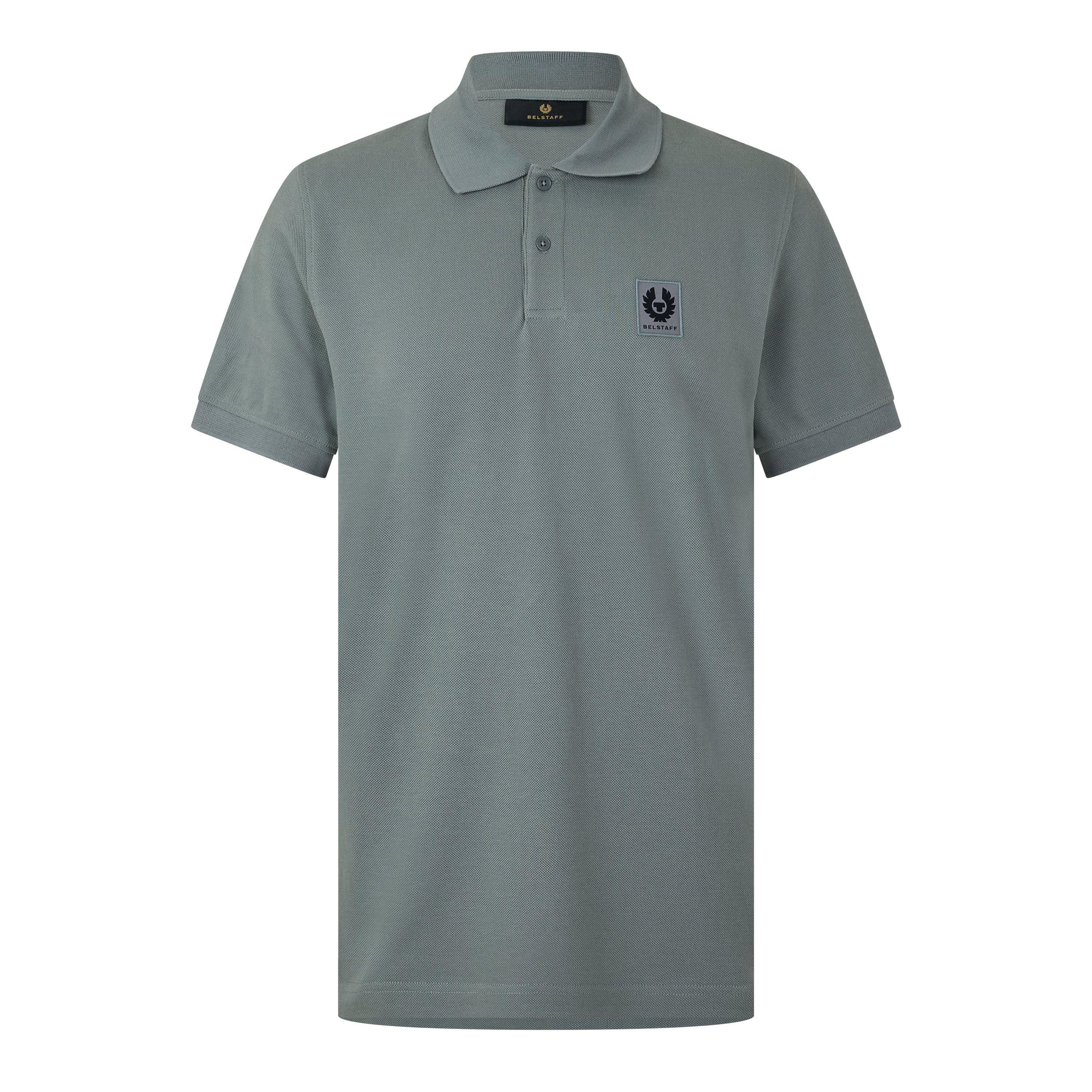 Belstaff Cotton Pique Polo - Atlantic Grey - L