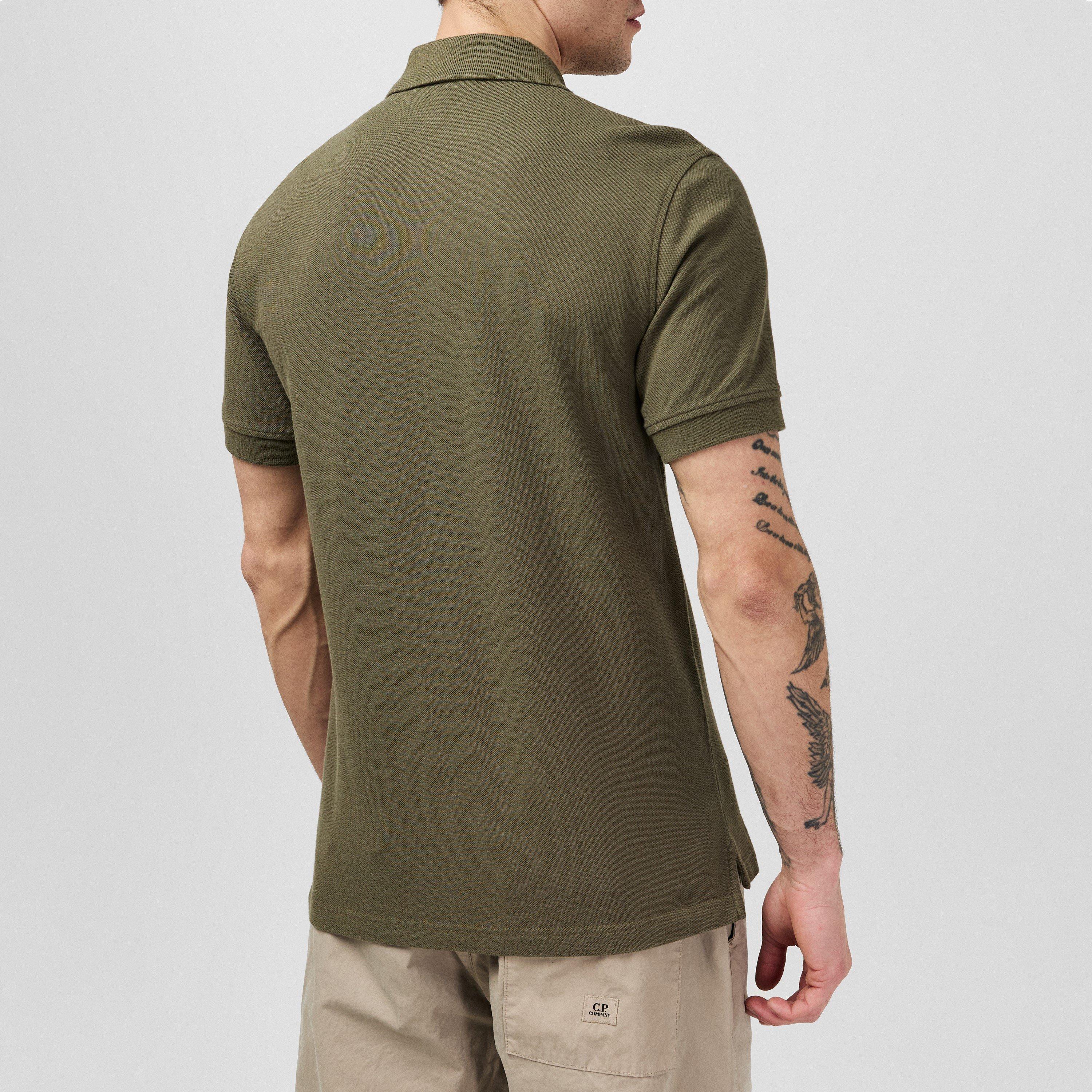 Surplus Green - Belstaff - Cotton Pique Polo - 4