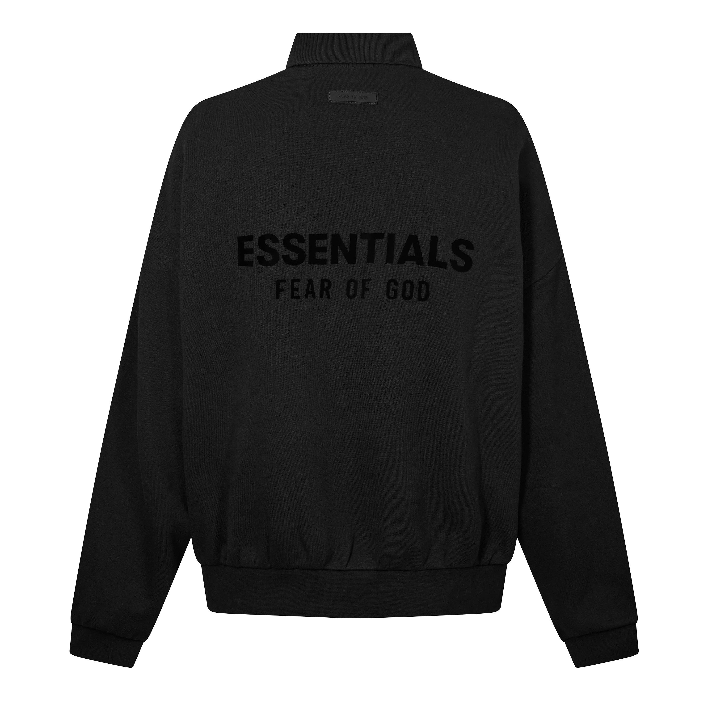 Fear Of God Essentials Men's Long Sleeve Polo Shirt | USC