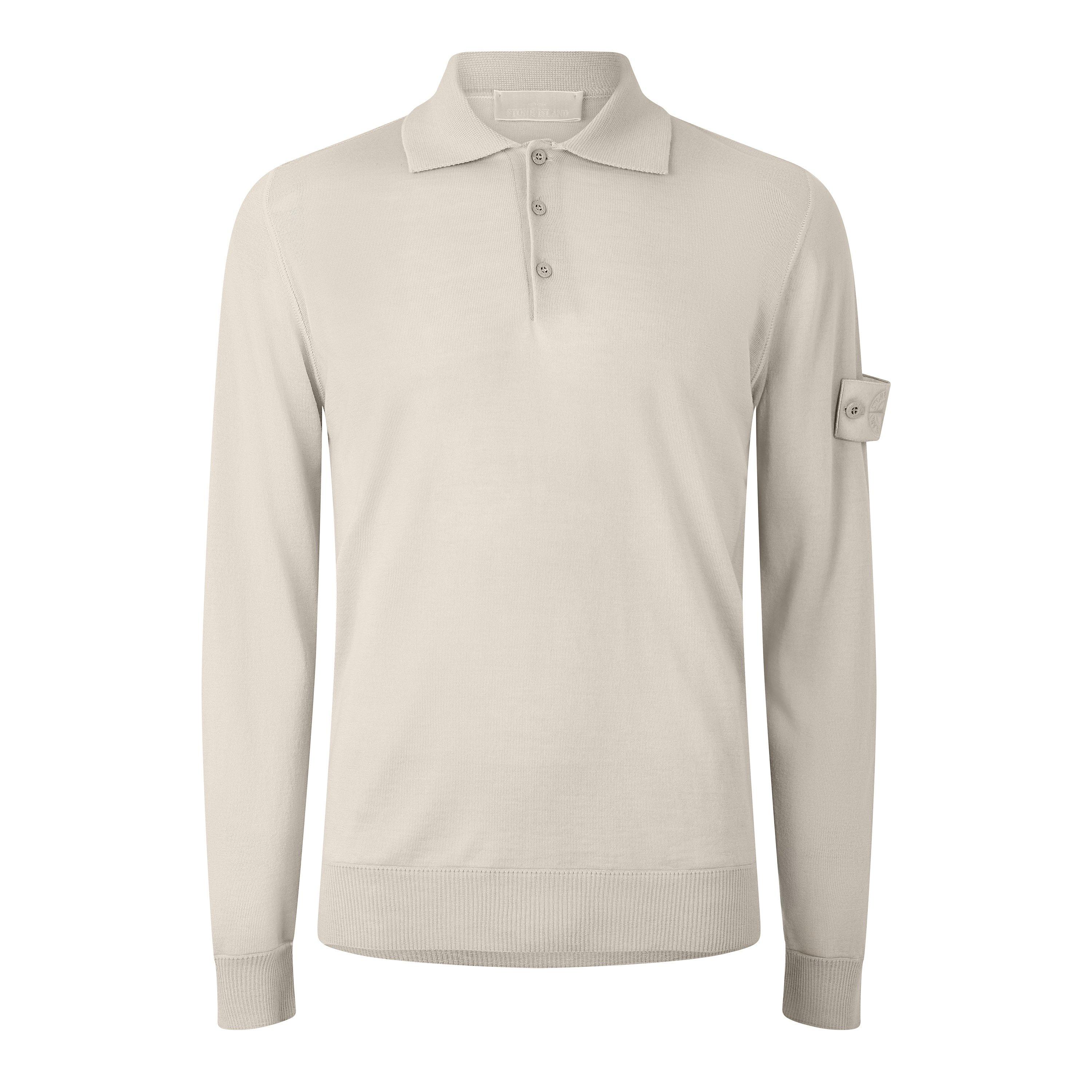 Stone Island Stone GH LS Polo Sn64 - Beige V0090 - XL