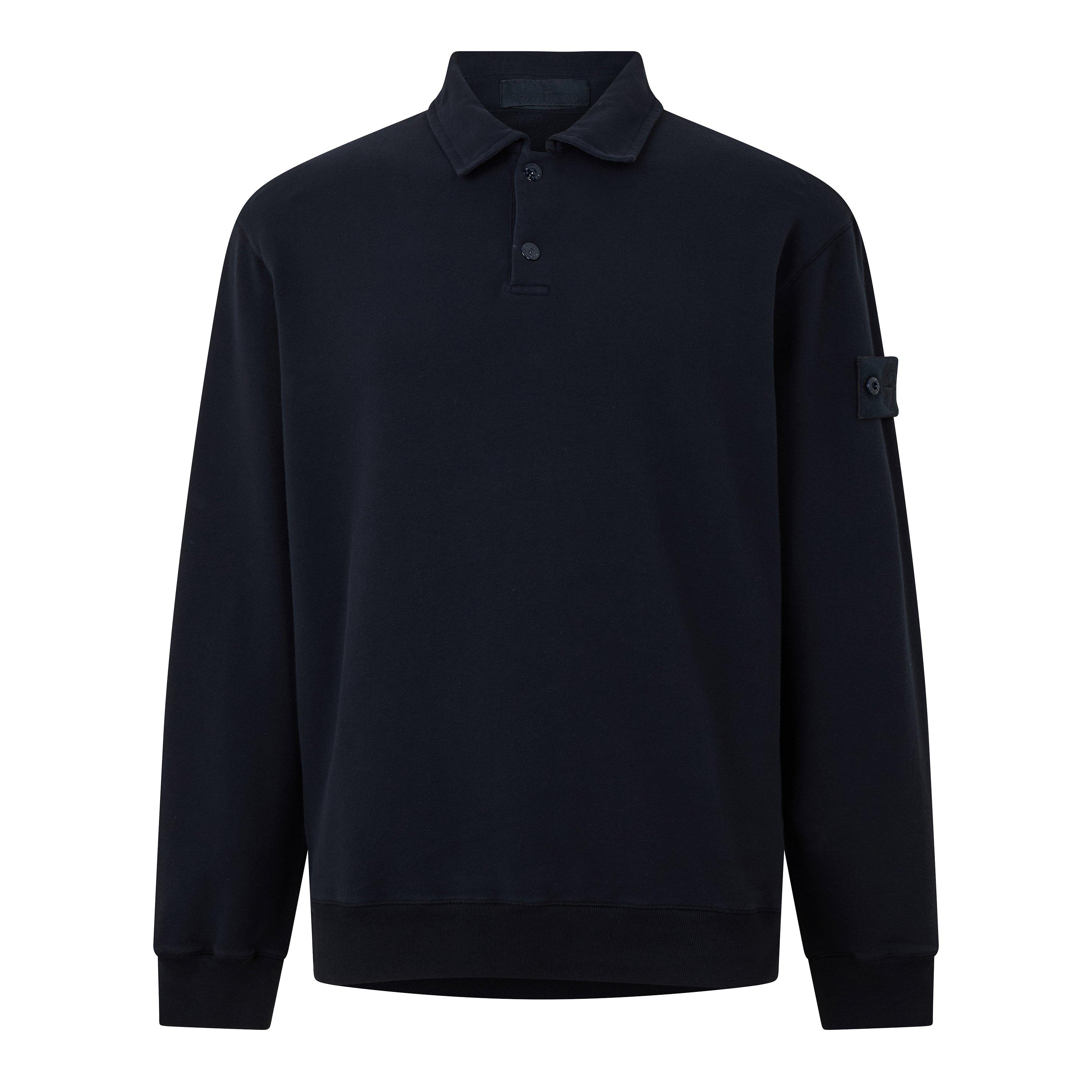 Stone Island Stone GH LS Polo Sn64 - Navy V0020 - XL