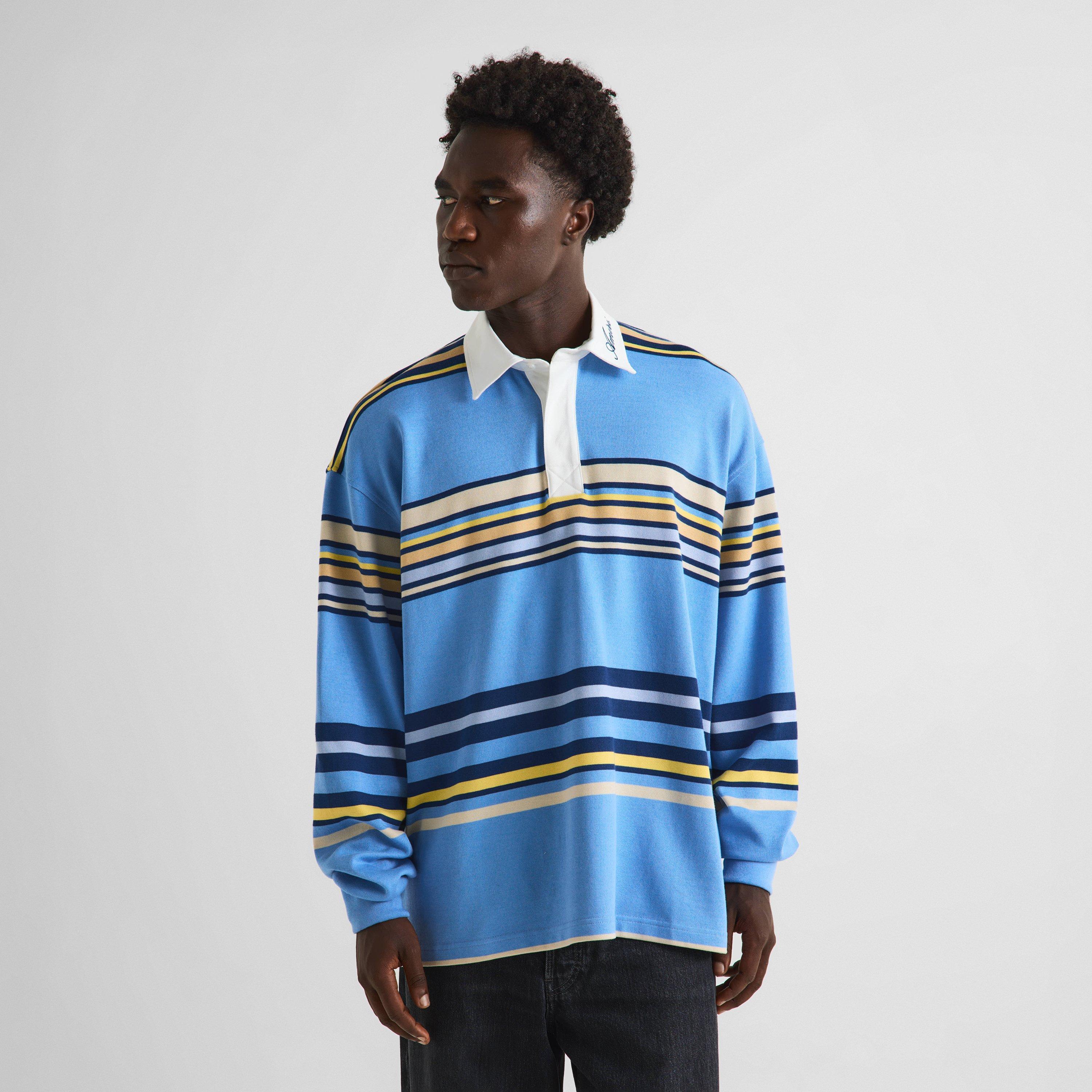 Blue - Amiri - Amiri Striped OS Pol Sn63 - 3