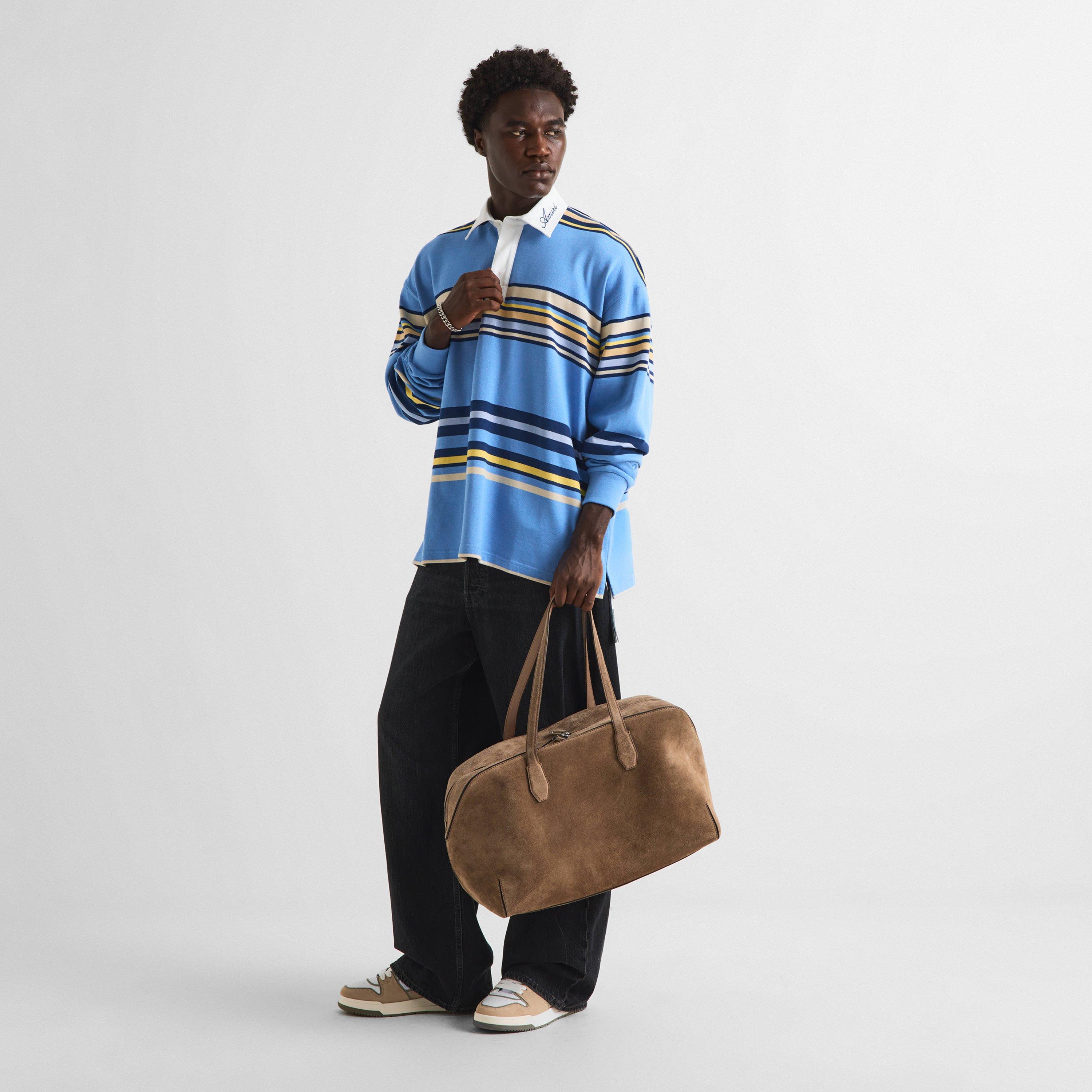 Blue - Amiri - Amiri Striped OS Pol Sn63 - 6