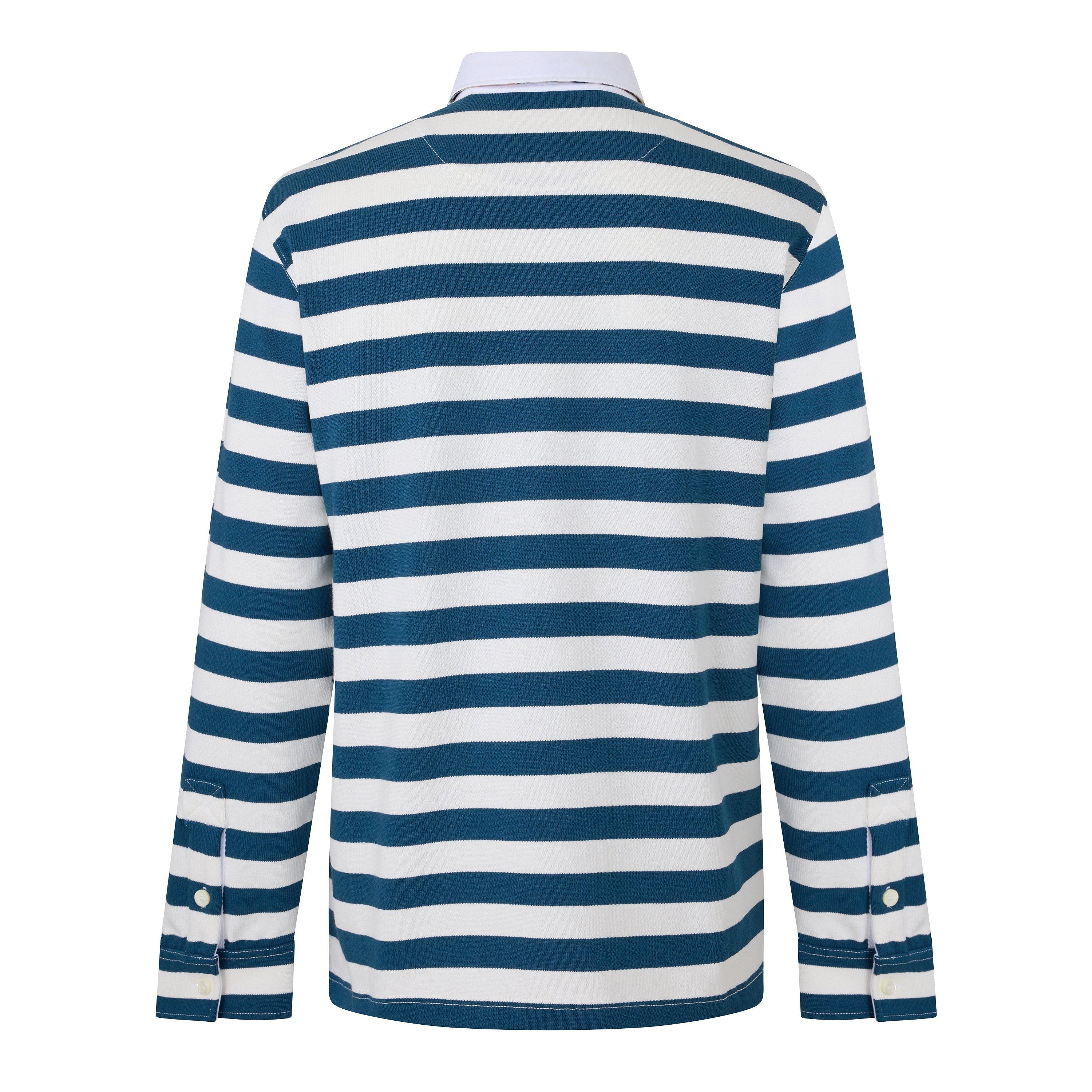 Nickle Blue - Burberry - Burb Rugby LS Polo Sn64 - 2