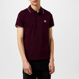 Moncler Men's Logo Cotton Maglia Polo Shirt