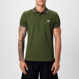 Moncler Men's Logo Cotton Maglia Polo Shirt