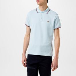 Moncler Men's Logo Cotton Maglia Polo Shirt