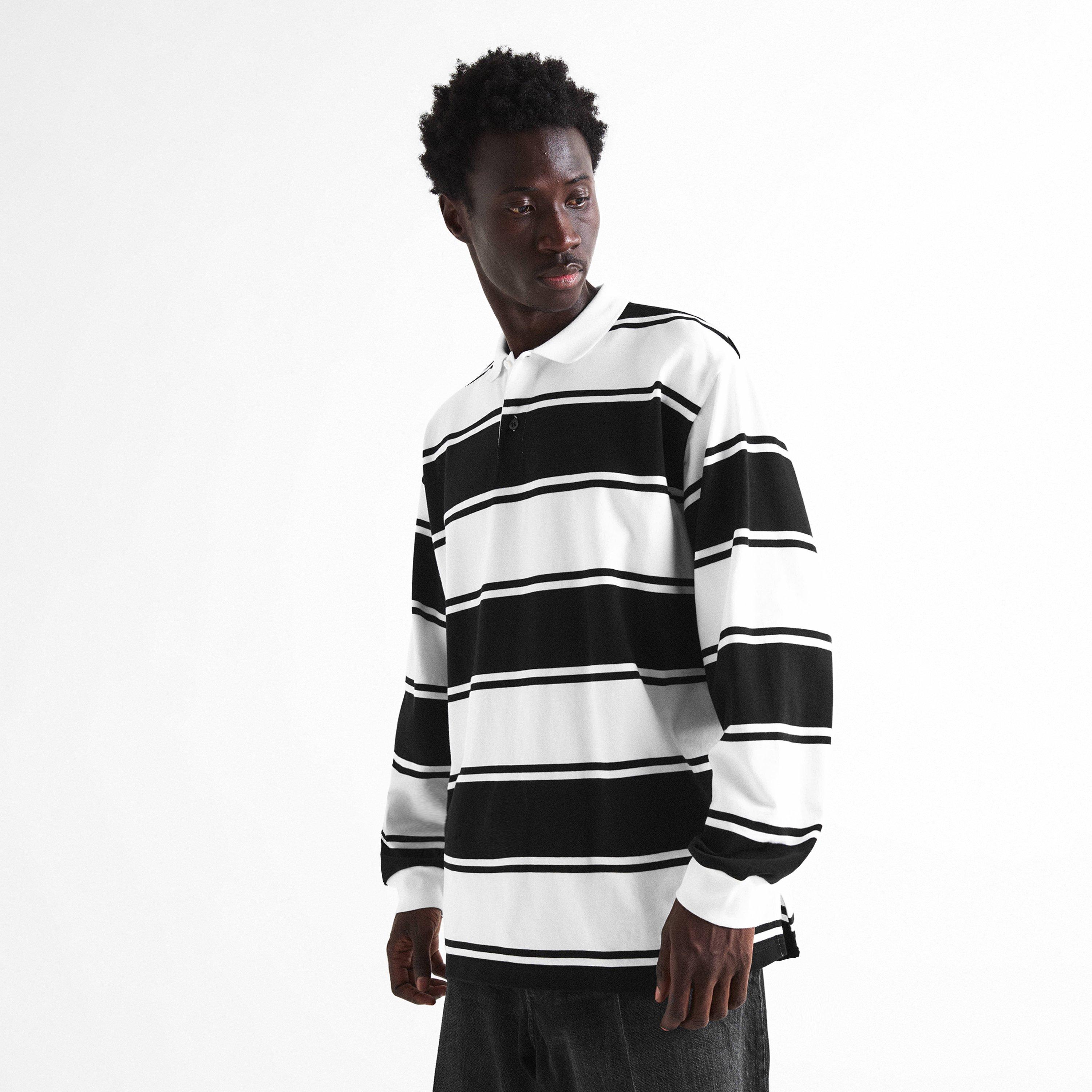 Black/White - Balenciaga - Bal Rugby Polo Sn64 - 3