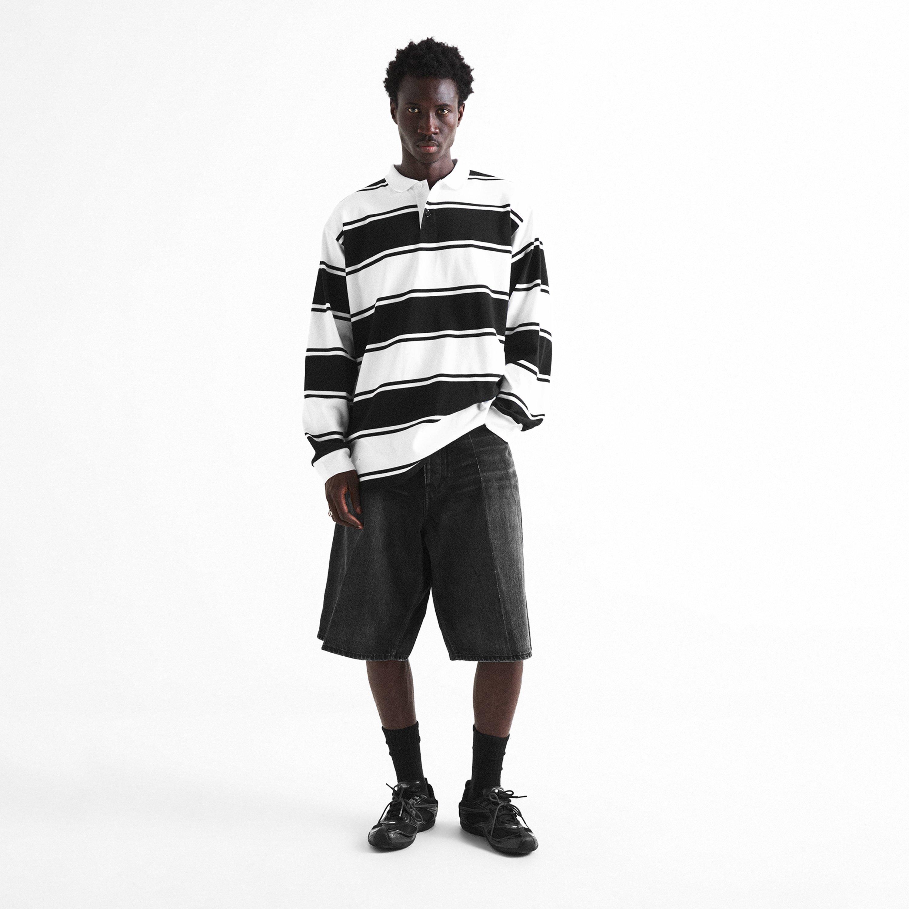 Black/White - Balenciaga - Bal Rugby Polo Sn64 - 5