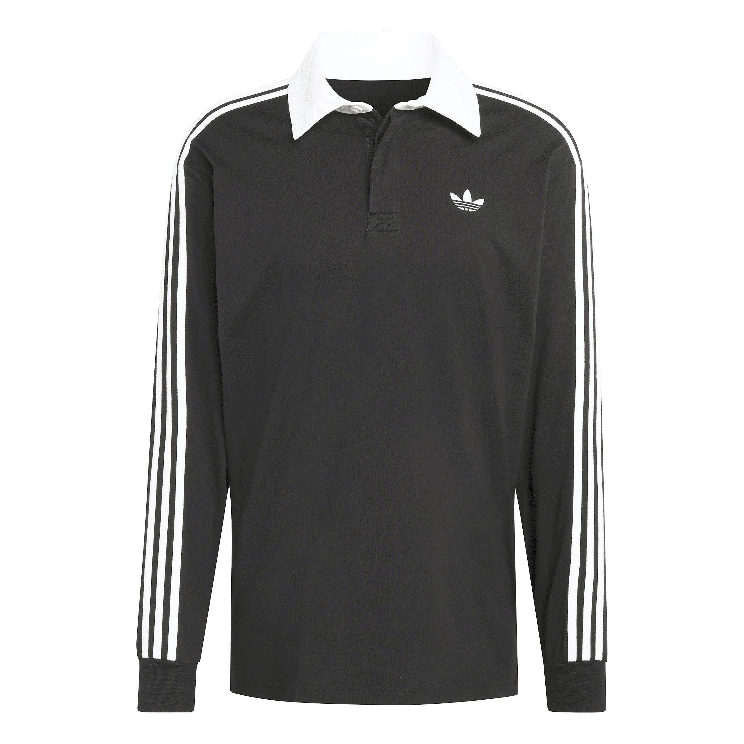 Black - adidas Originals - Adidas LS 3S Polo Sn64 - 1