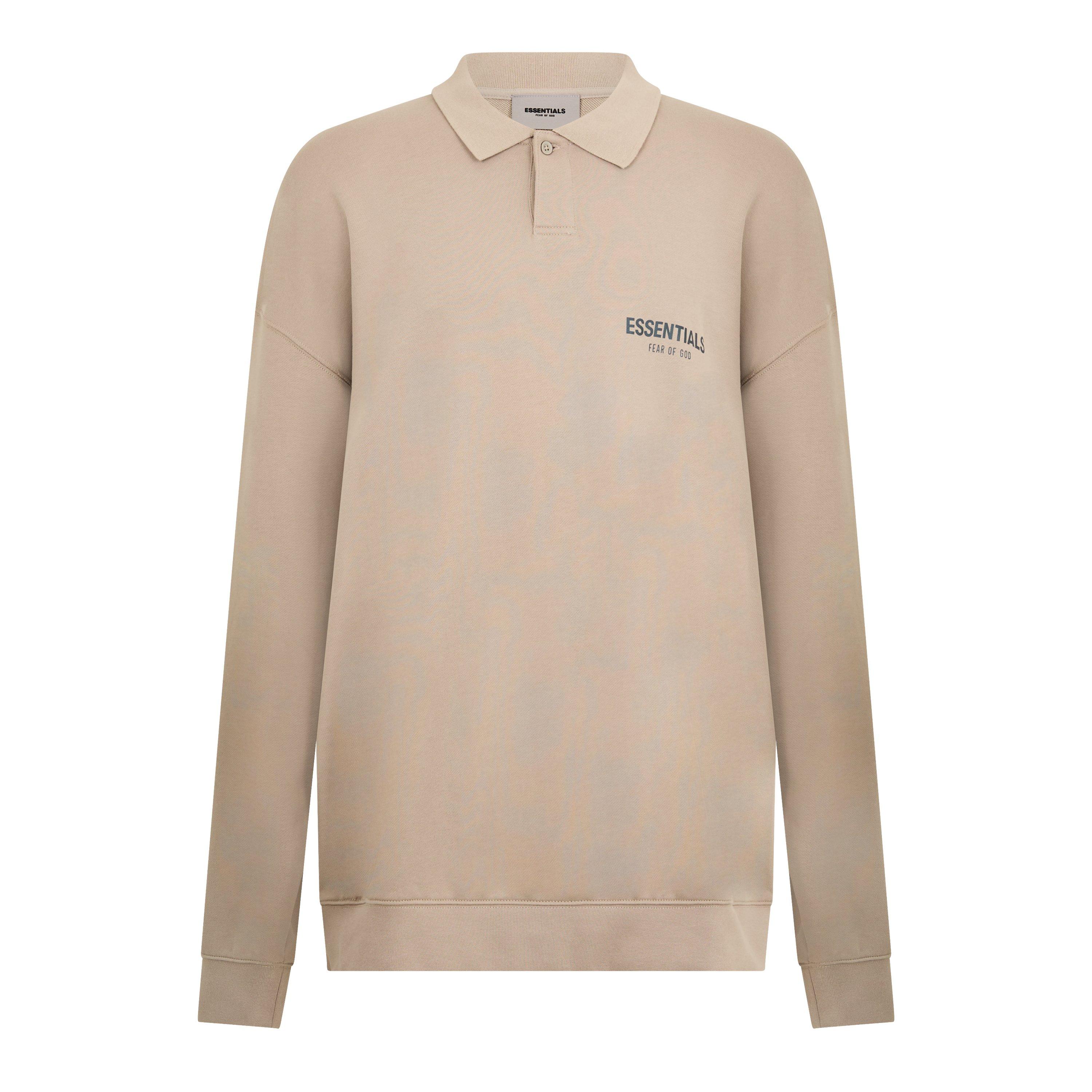 String - Fear Of God Essentials - Unisex Adults Long Sleeve Polo Shirt - 1