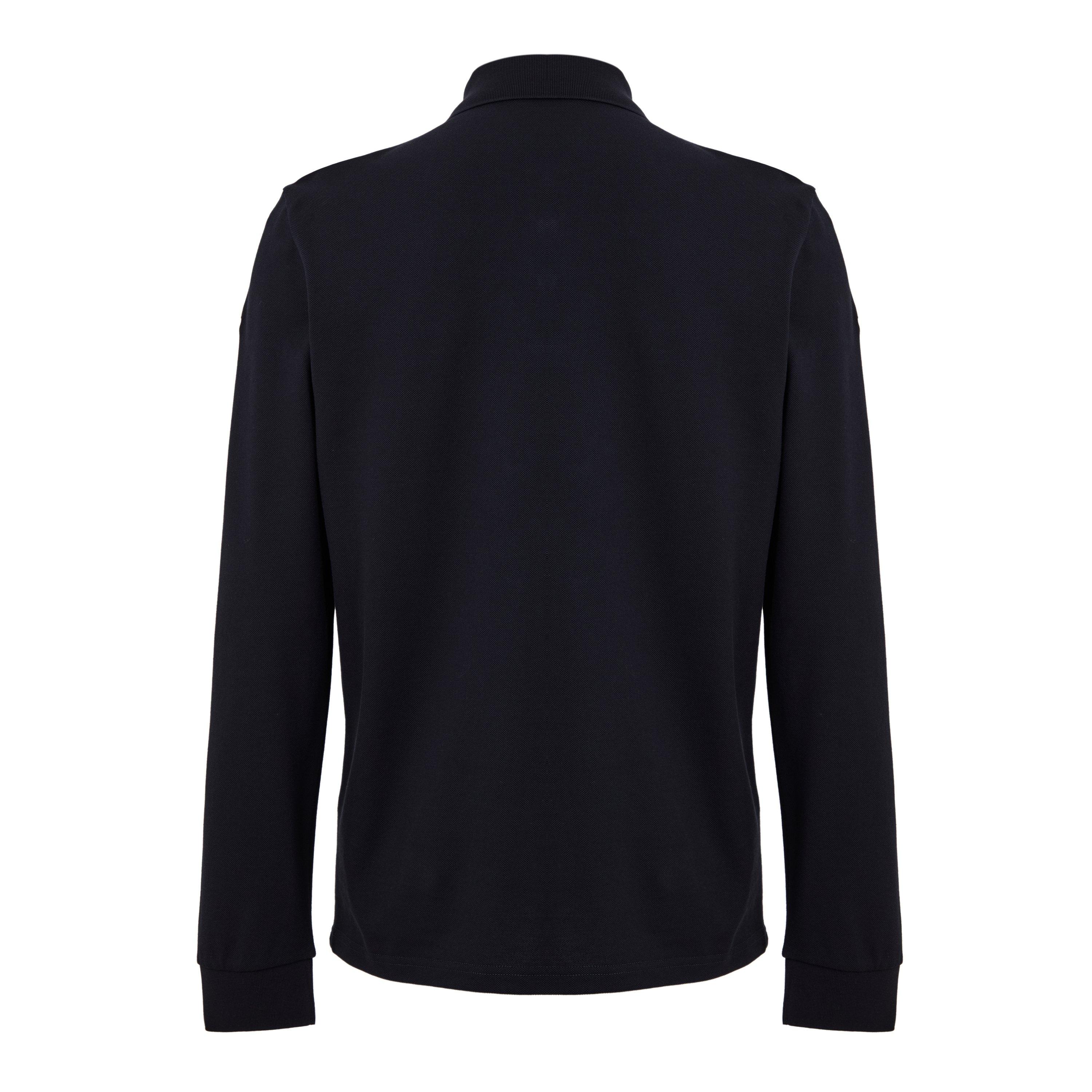 Navy 77X - Moncler - Moncler Tric LS Polo Sn64 - 2