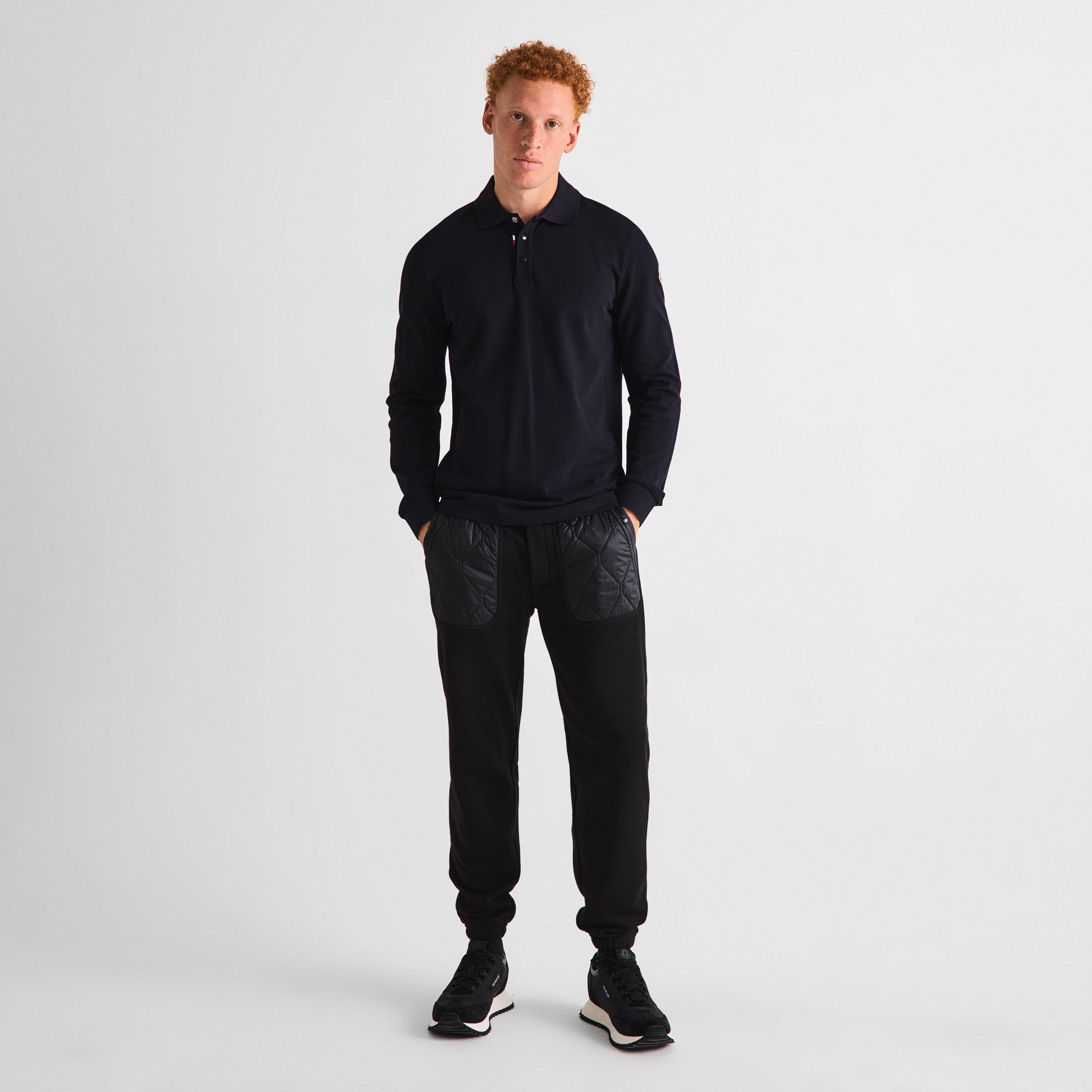 Navy 77X - Moncler - Moncler Tric LS Polo Sn64 - 5