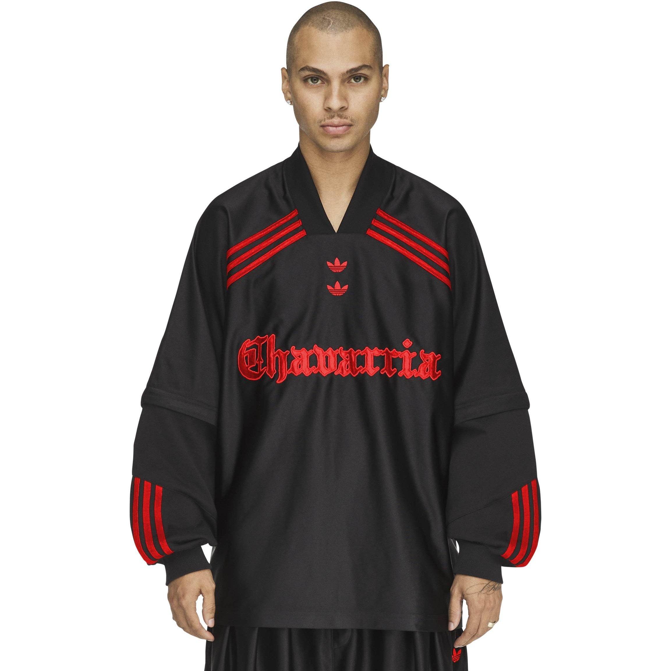 Black - adidas - Adidas Chavarria LS Sn64 - 3