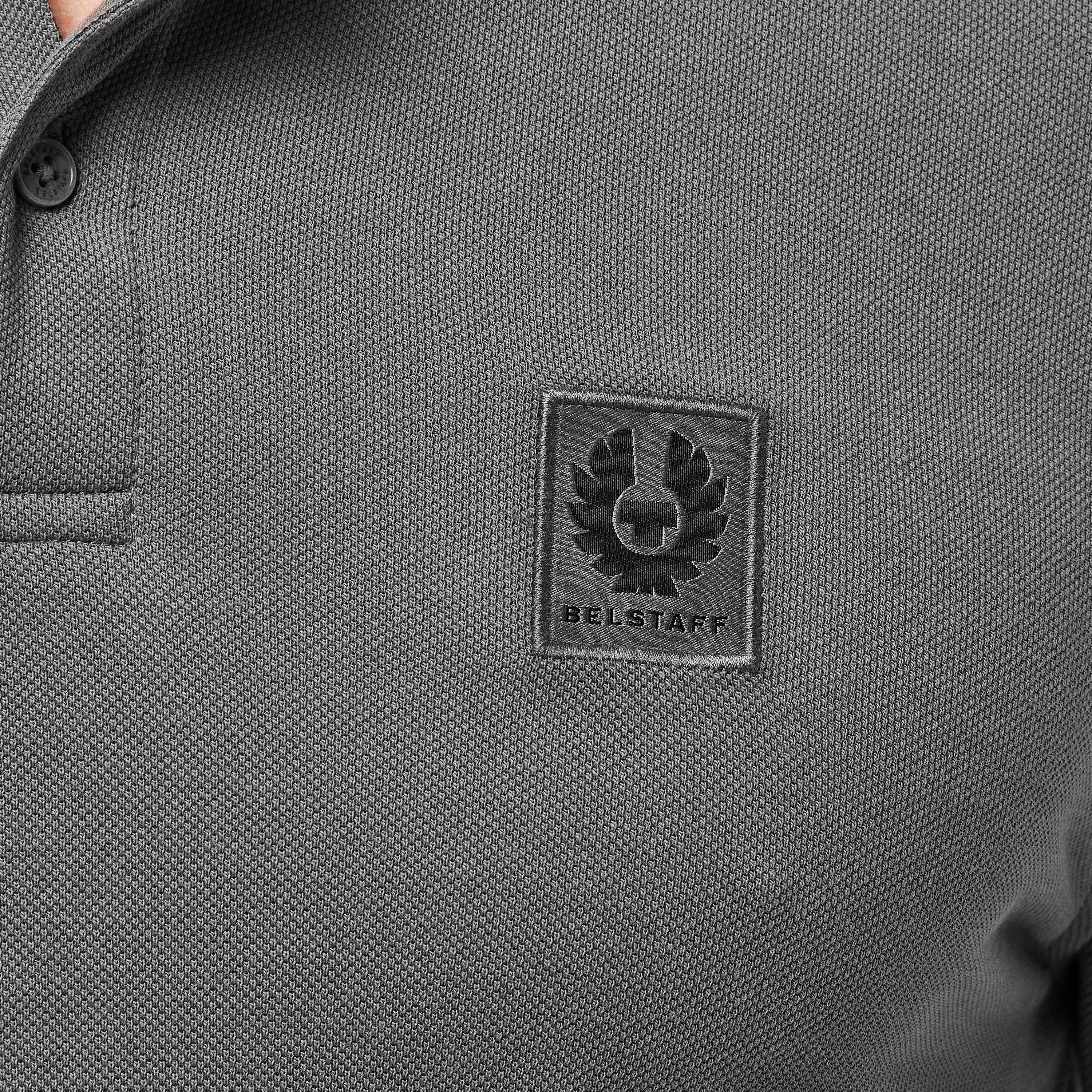Tornado Grey - Belstaff - Long Sleeved Polo Shirt - 5
