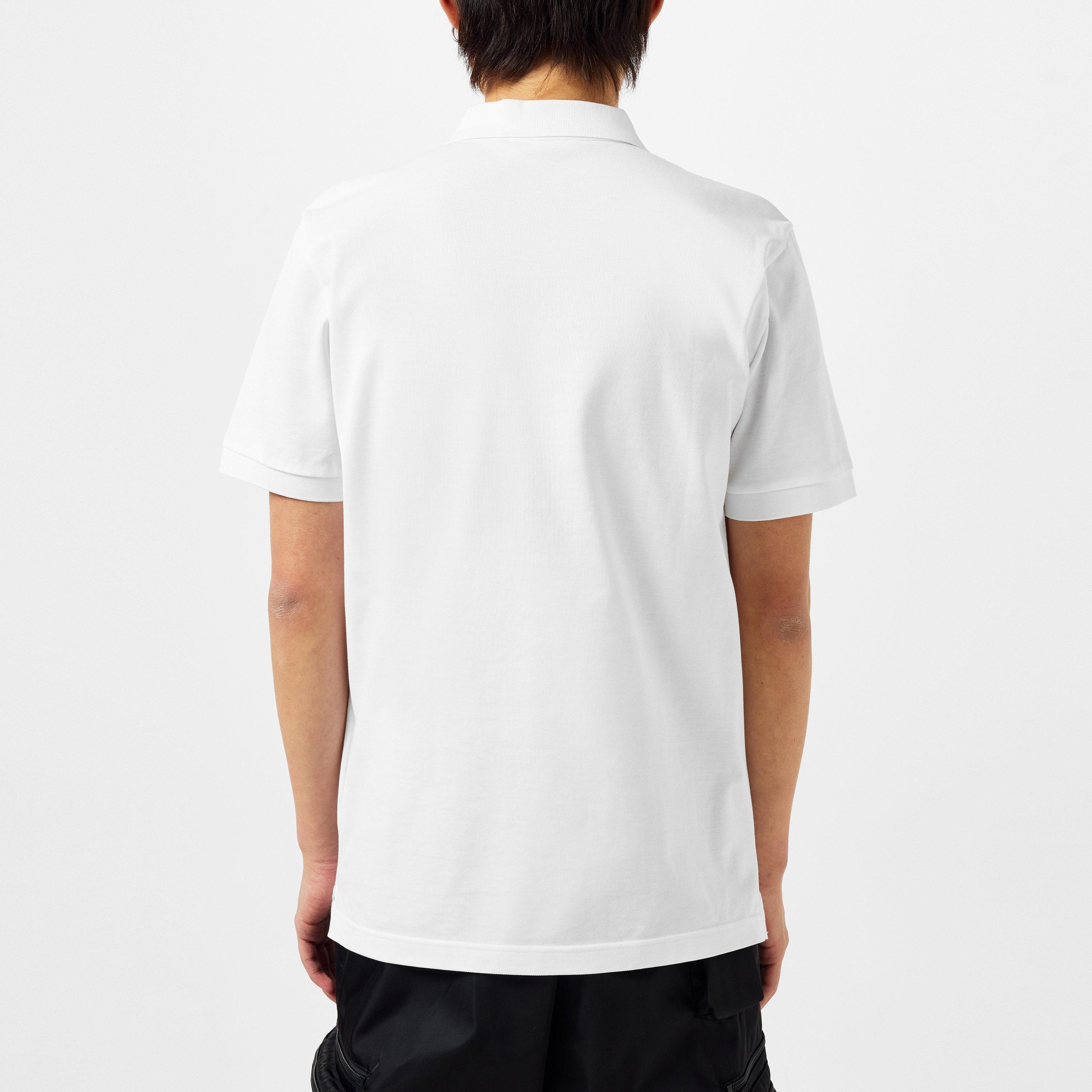 Bianco - Prada - Men'S Logo Cotton Pique Polo Shirt - 4