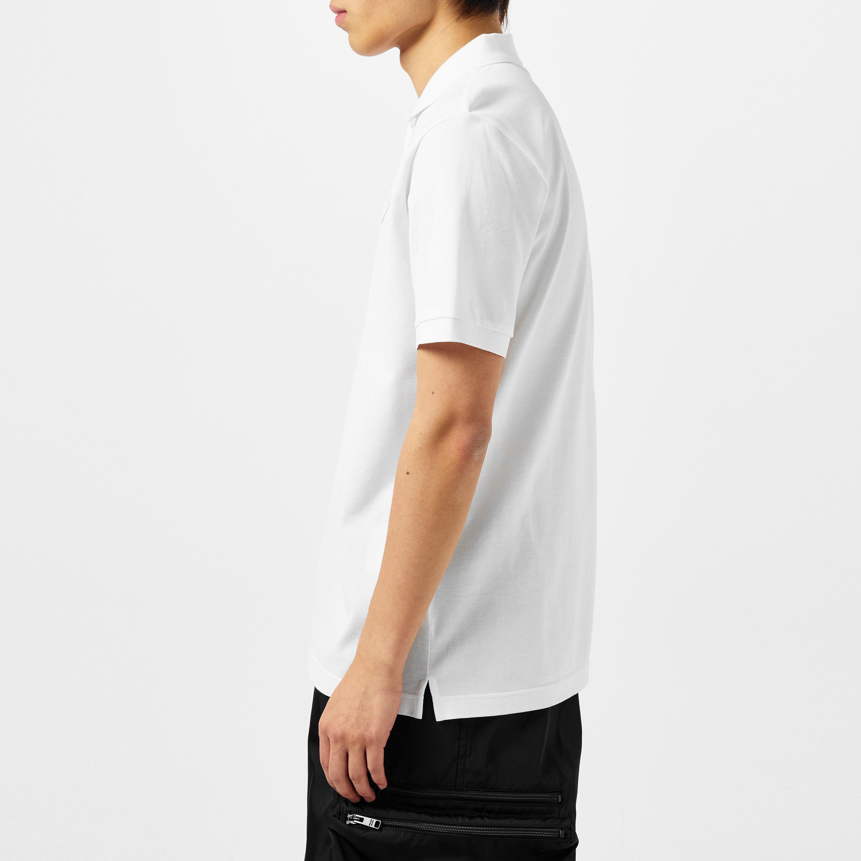 Bianco - Prada - Men'S Logo Cotton Pique Polo Shirt - 5