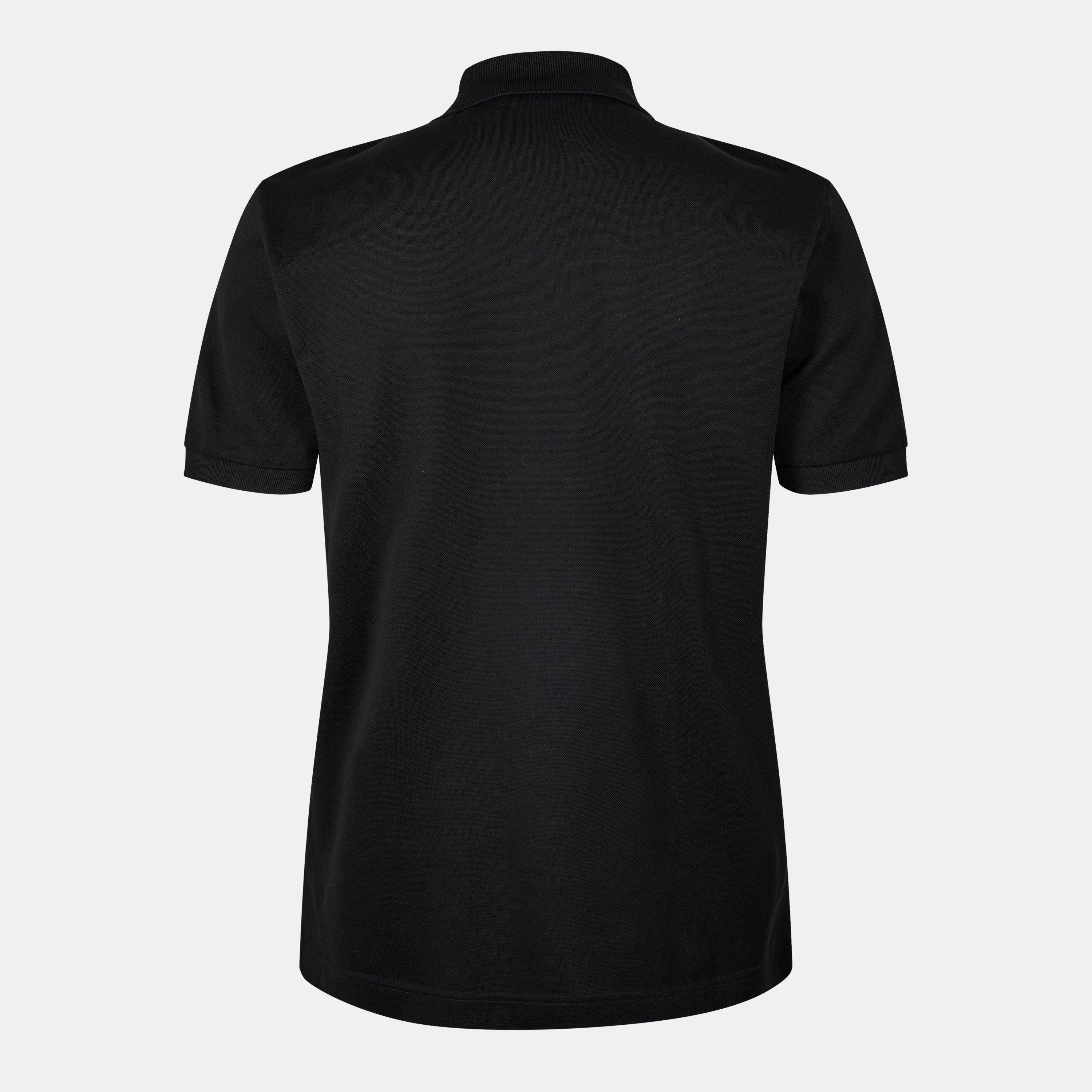 Nero - Prada - Men'S Logo Cotton Pique Polo Shirt - 2