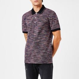 Missoni Short Sleeve Tipped Polo Shirt