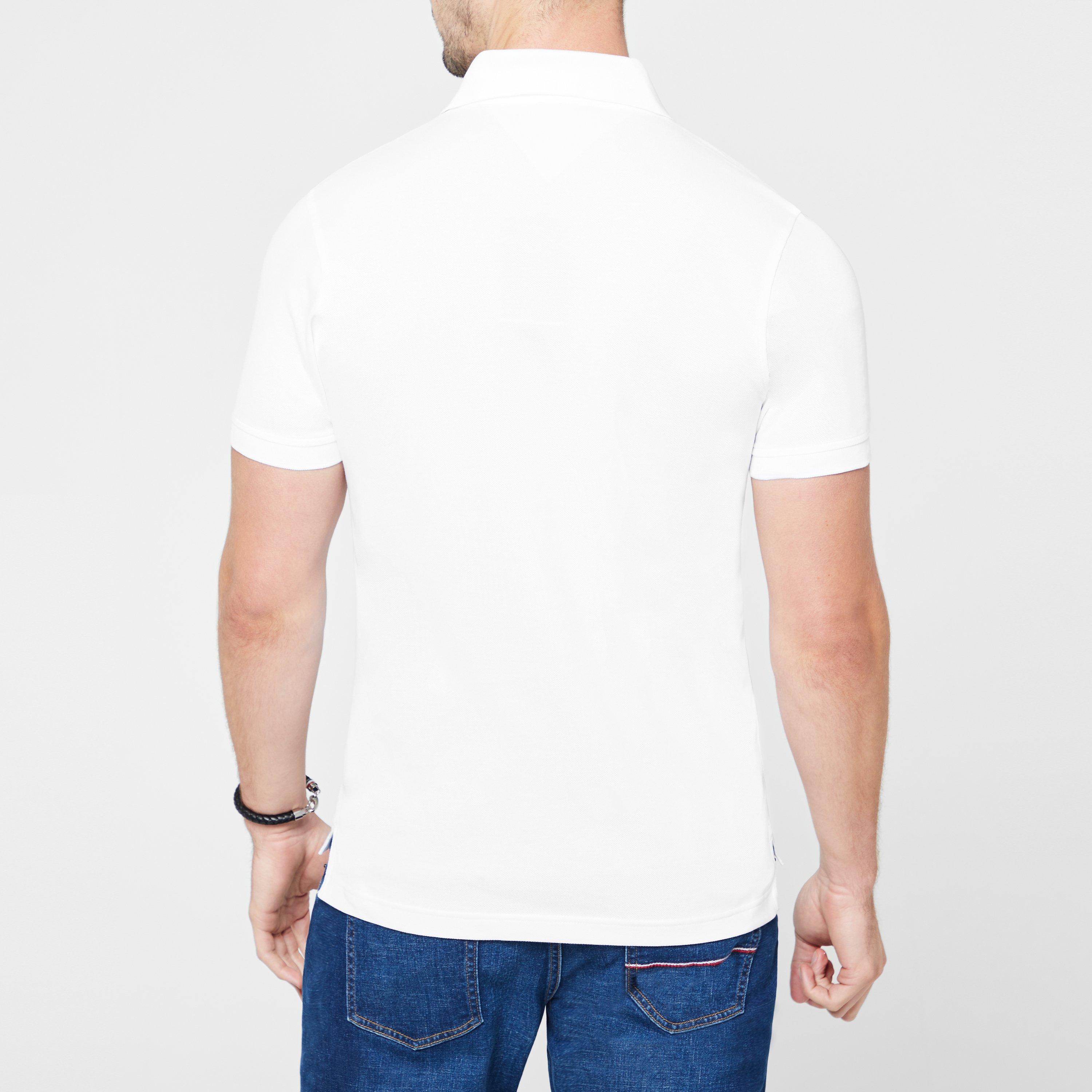 Wit - Tommy Hilfiger - Core 1985 Slim Polo - 3