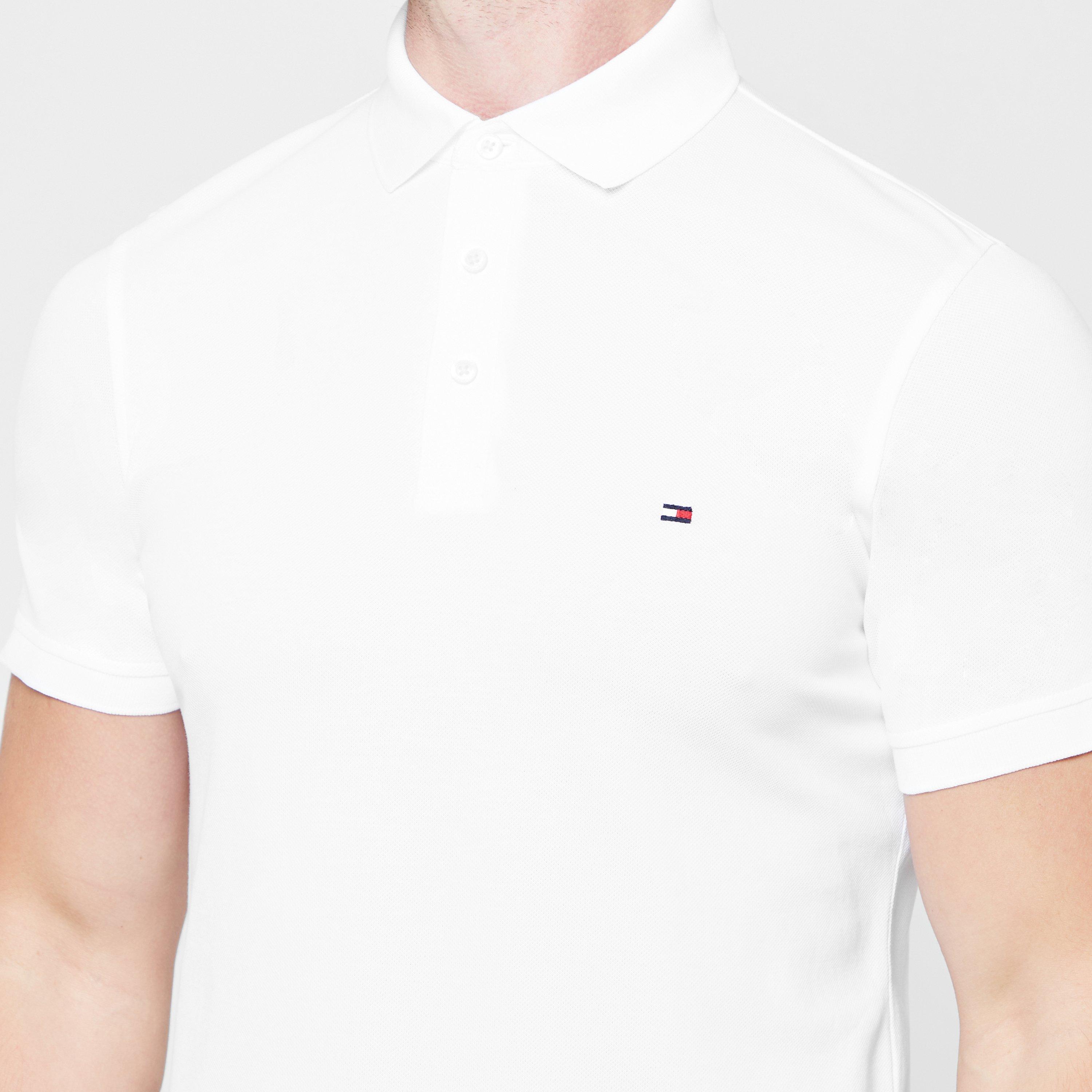 Wit - Tommy Hilfiger - Core 1985 Slim Polo - 4