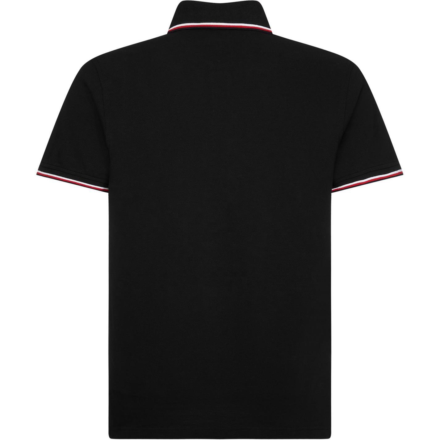 Negro - Tommy Hilfiger - Core Tipped Slim Polo Shirt - 2