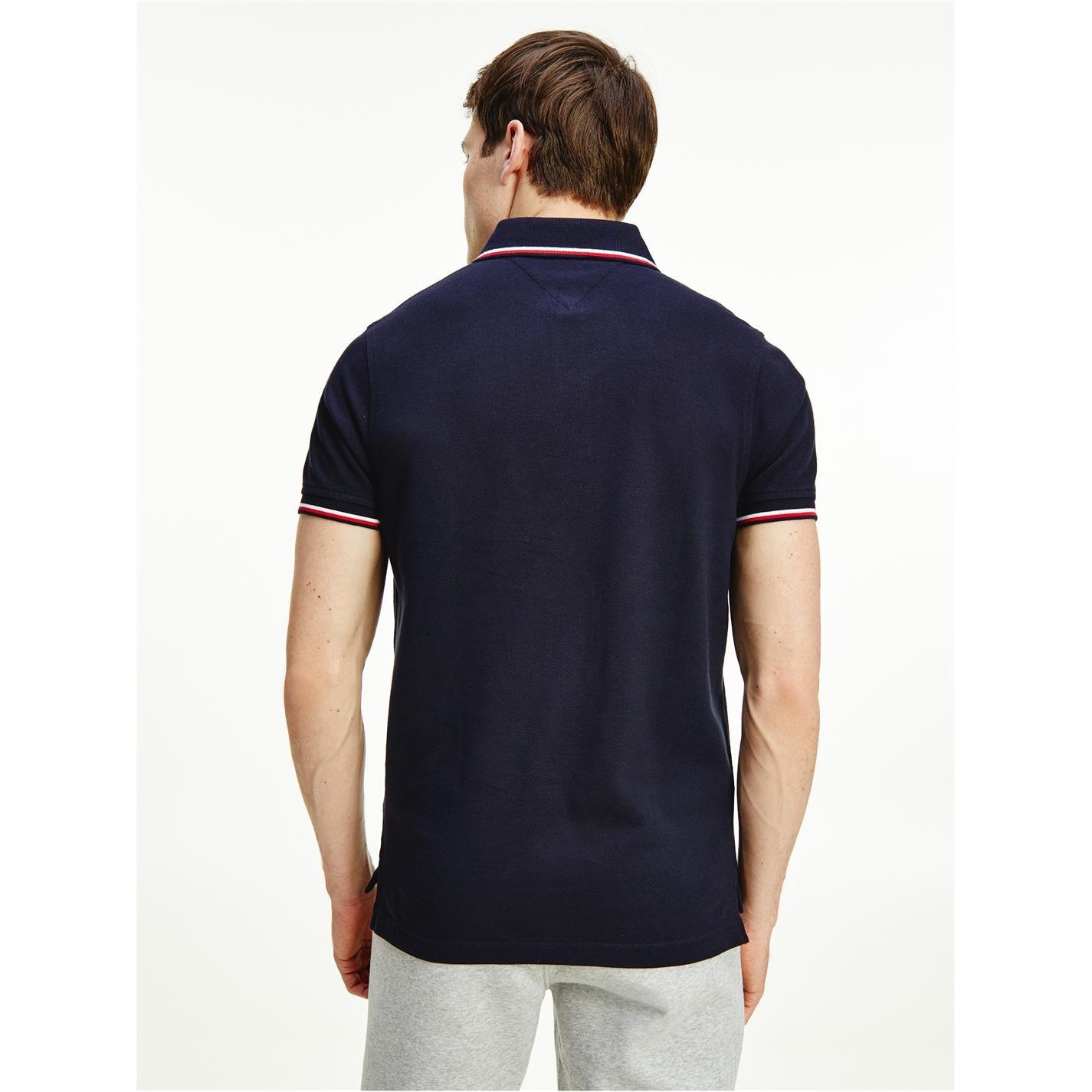 Cielo del deserto - Tommy Hilfiger - Core Tipped Slim Polo Shirt - 4