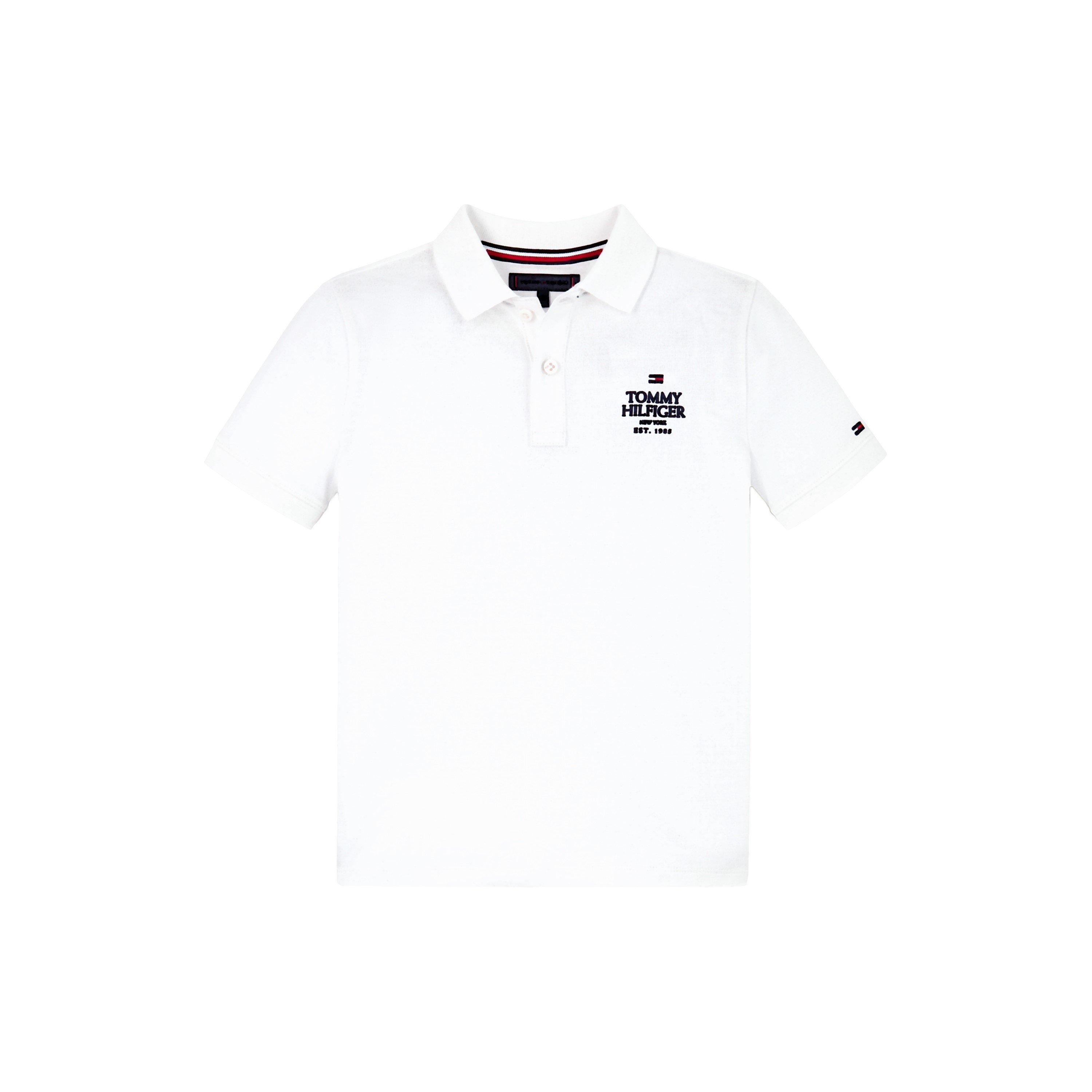White YBS - Tommy Hilfiger - Short-sleeved polo Junior - 5