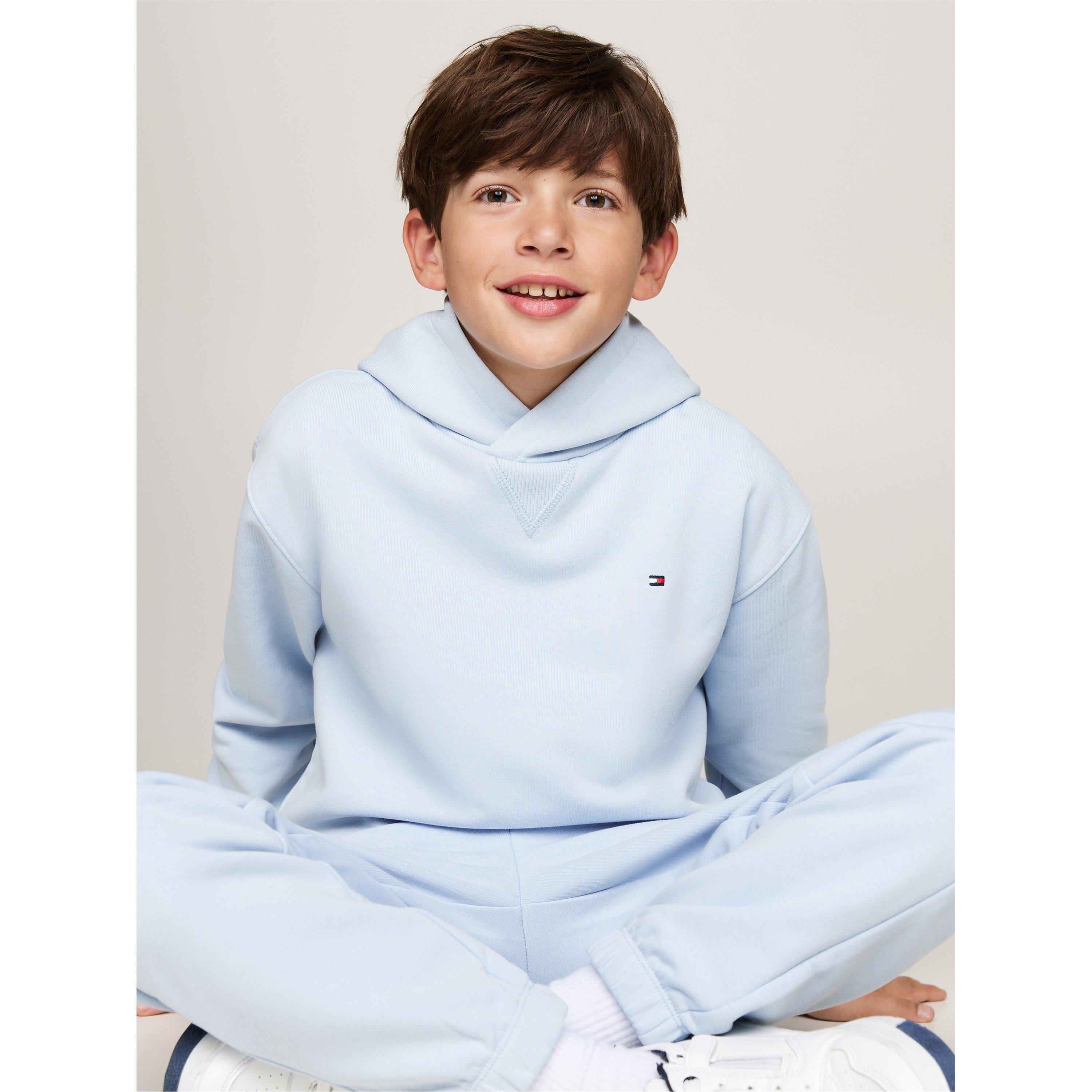 Breezy Blue C1O - Tommy Hilfiger - Pull Over Hoodie Juniors - 2