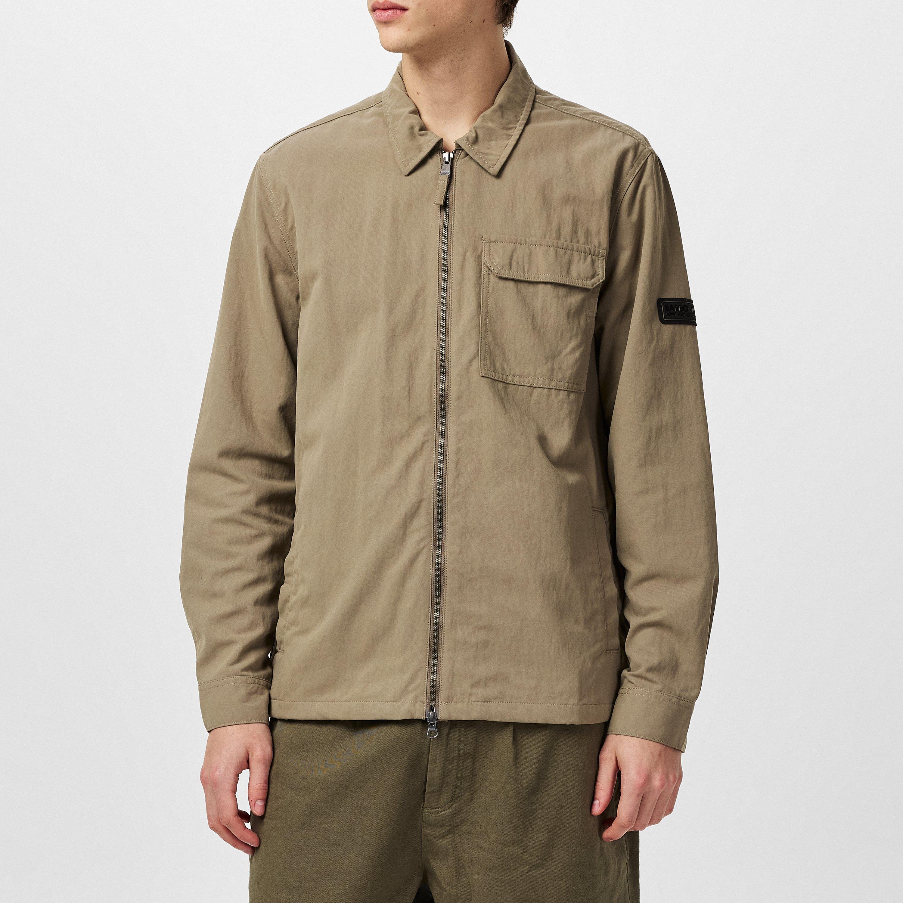 Brindle ST59 - Barbour International - Men's B.Intl Maze Peached Overshirt - 3